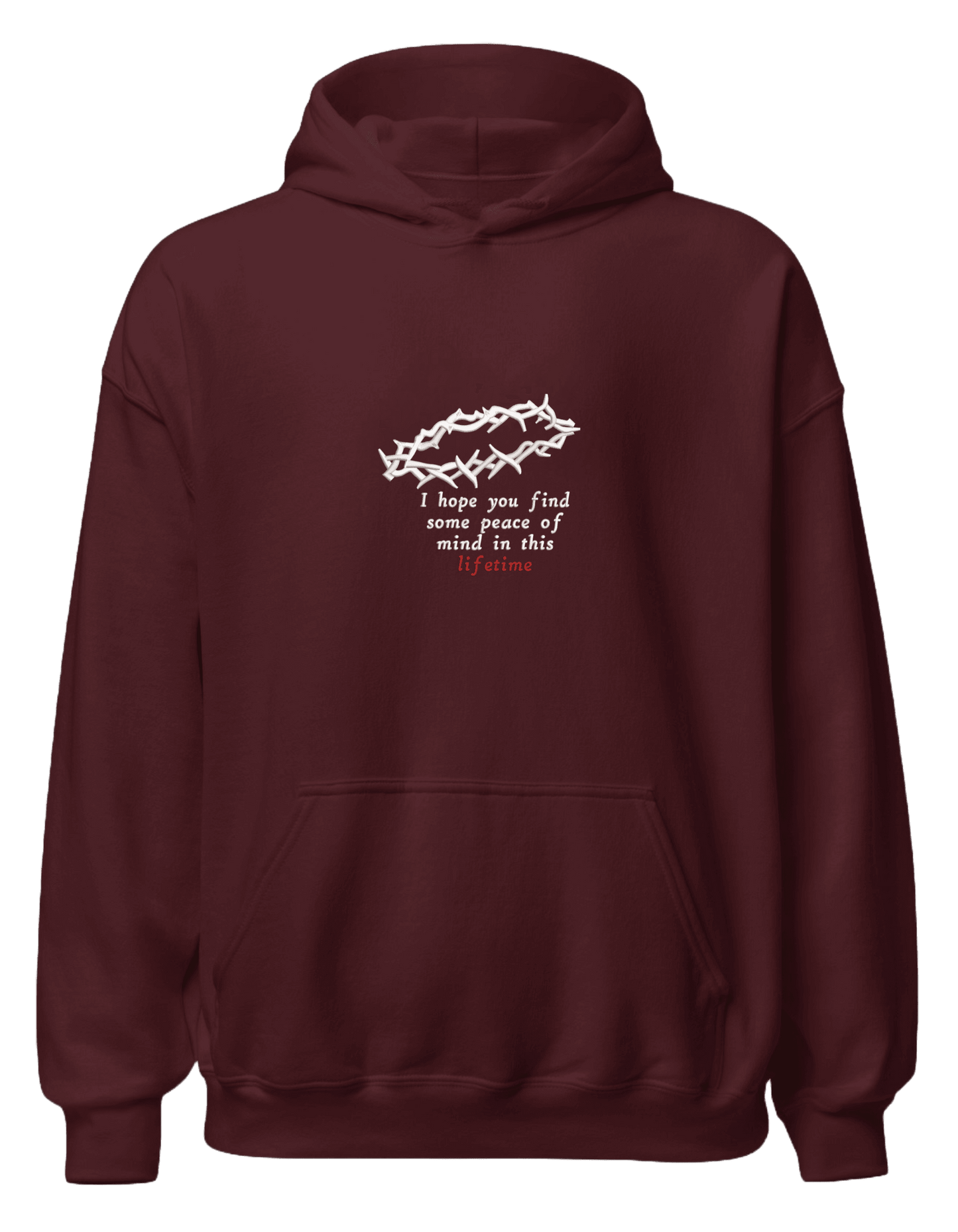 Peace of mind hoodie - Thread Muse
