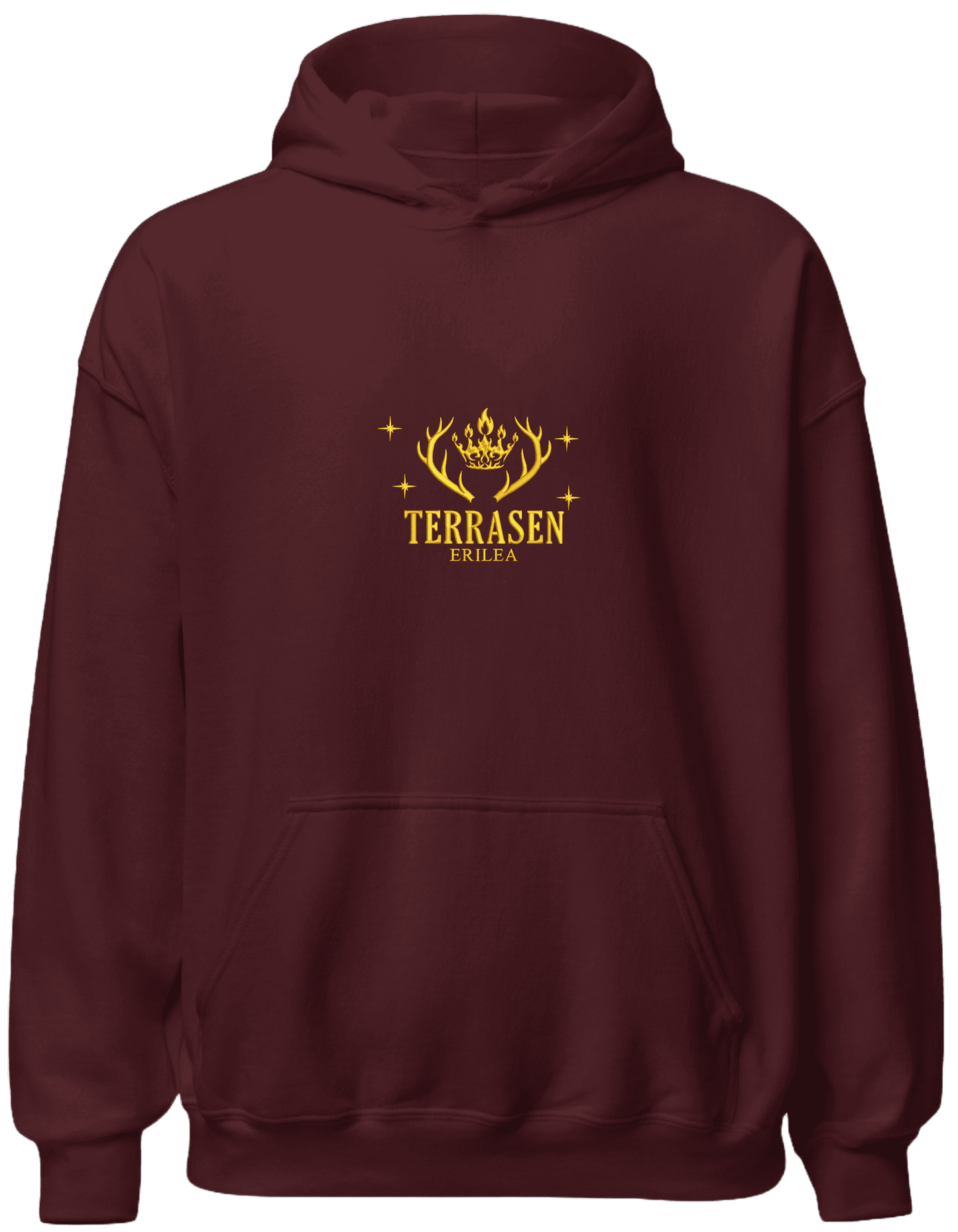 Terrasen 2.0 hoodie Throne of Glass - Thread Muse