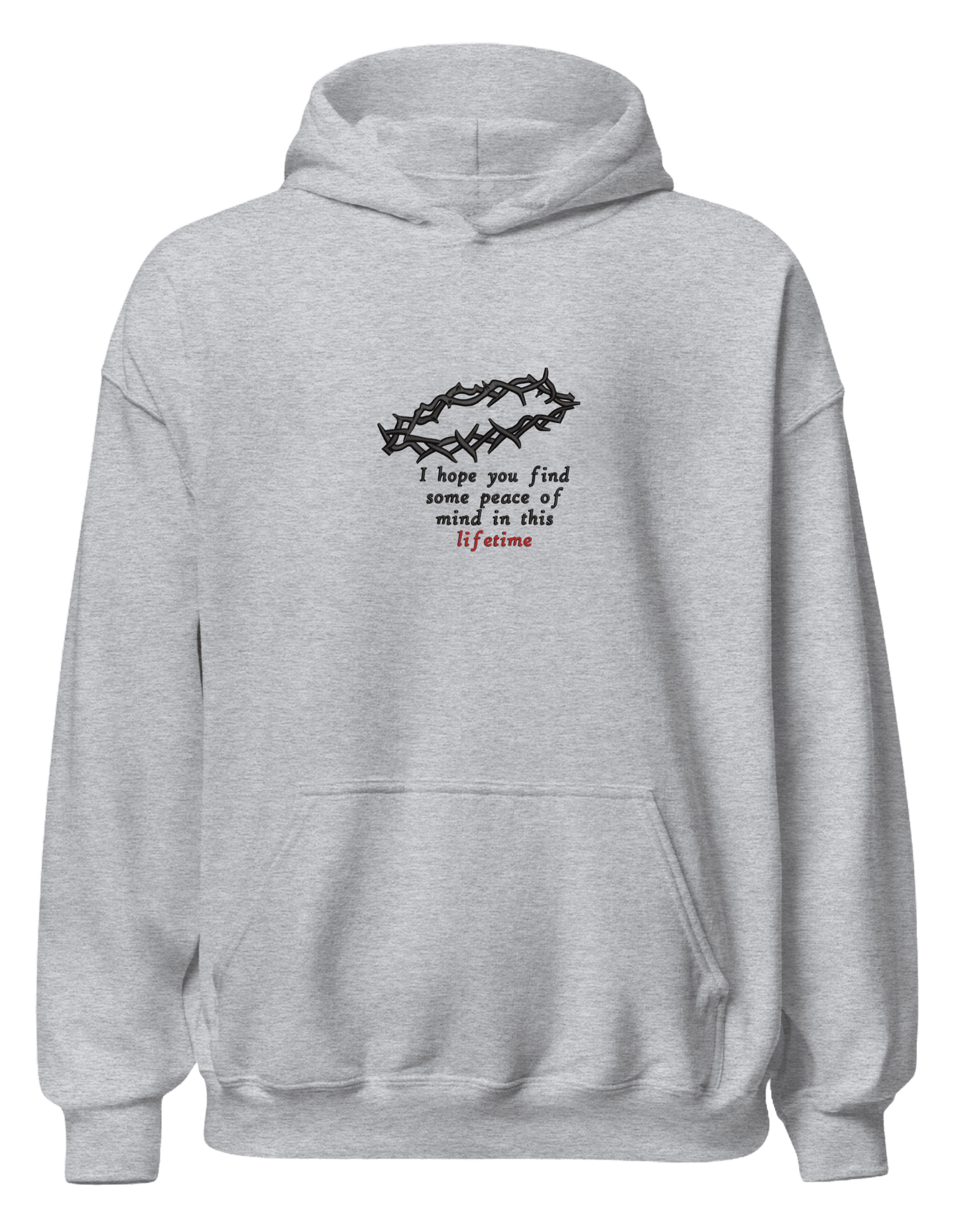 Peace of mind hoodie - Thread Muse