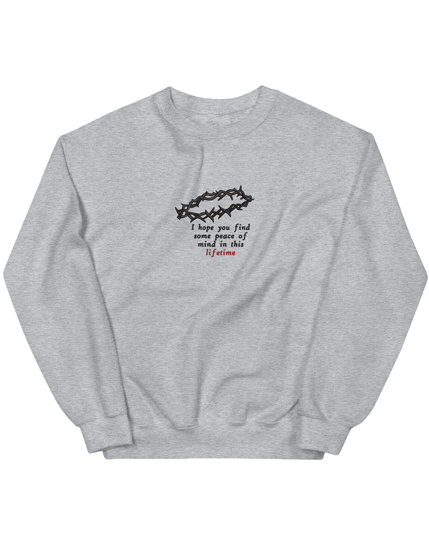 Peace of mind sweatshirt - Thread Muse