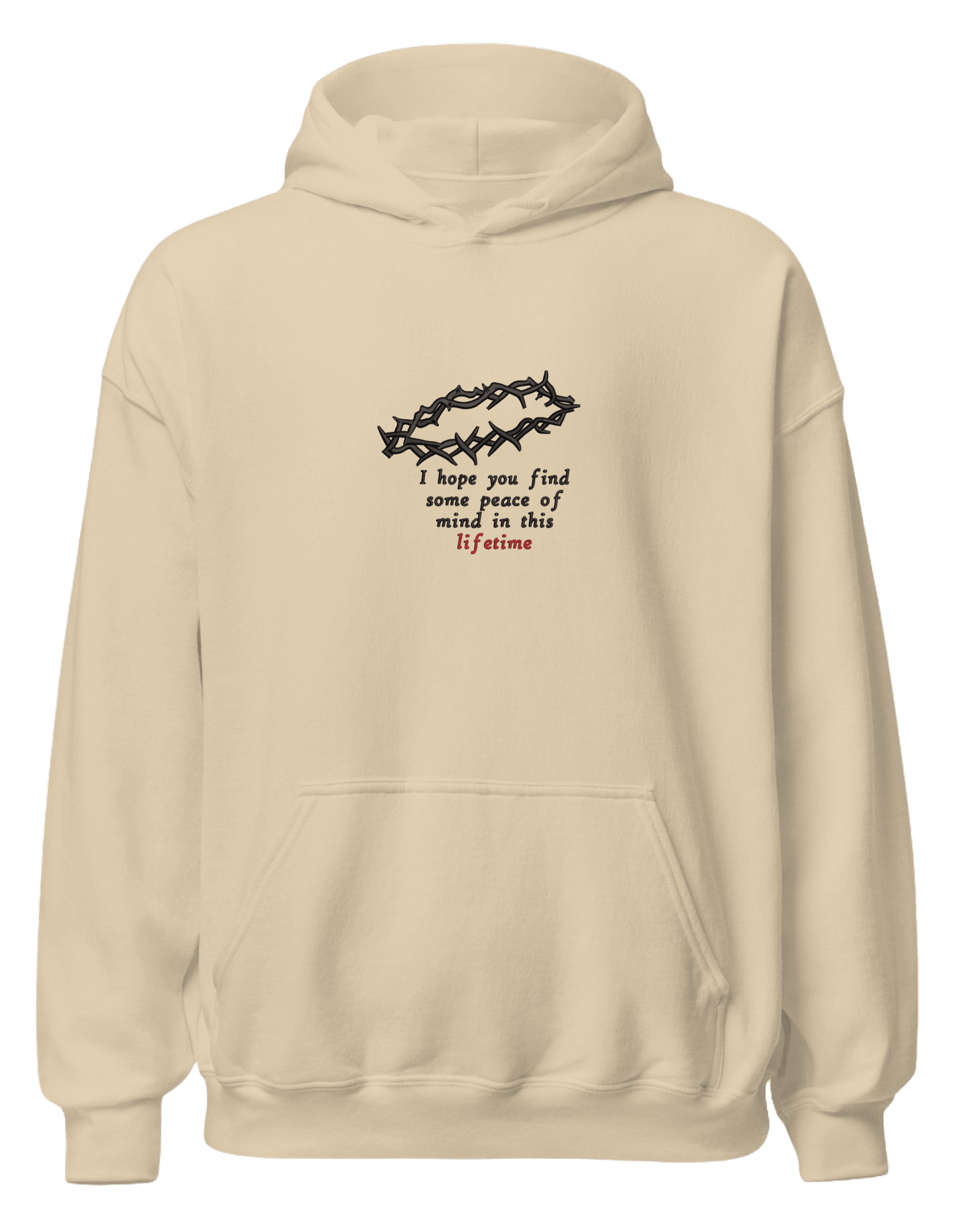 Peace of mind hoodie - Thread Muse