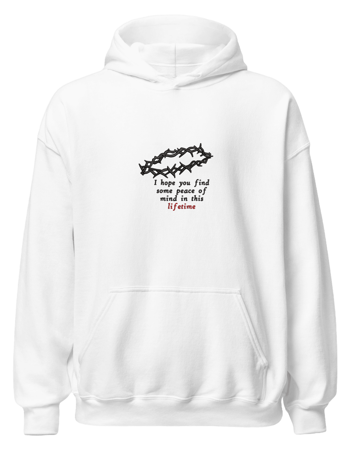 Peace of mind hoodie - Thread Muse