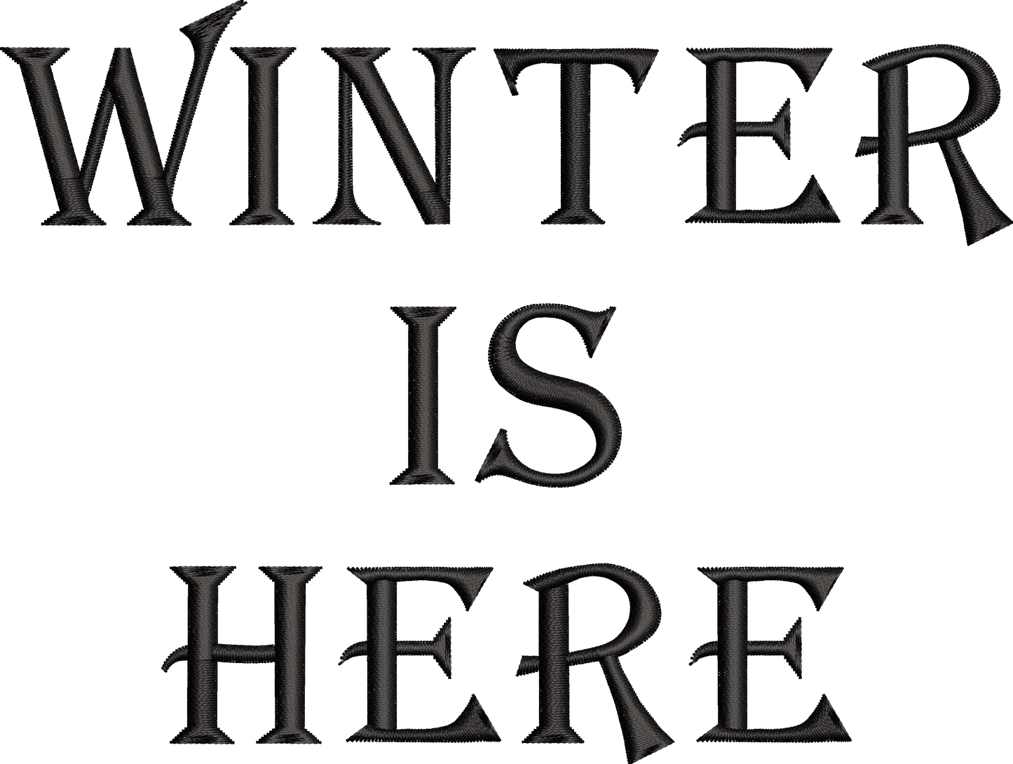 Winter is here tricou Game of Thrones - Thread Muse