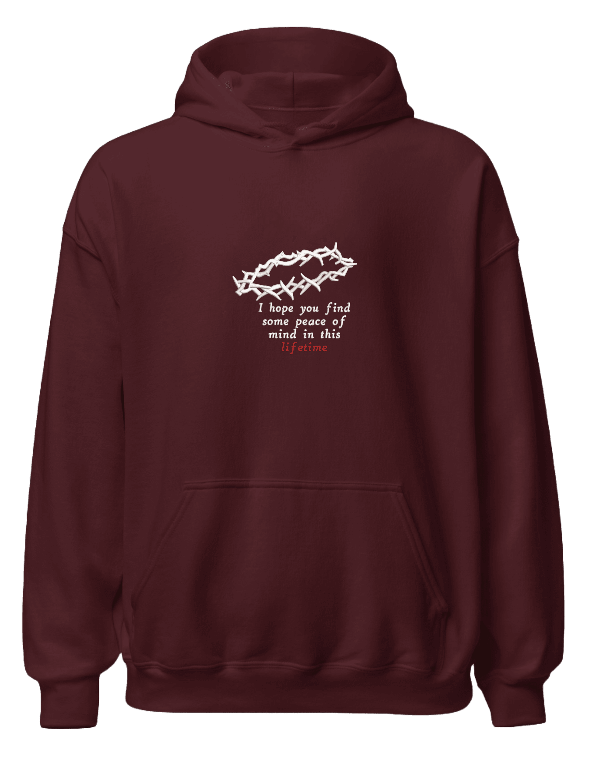 Peace of mind hoodie - Thread Muse
