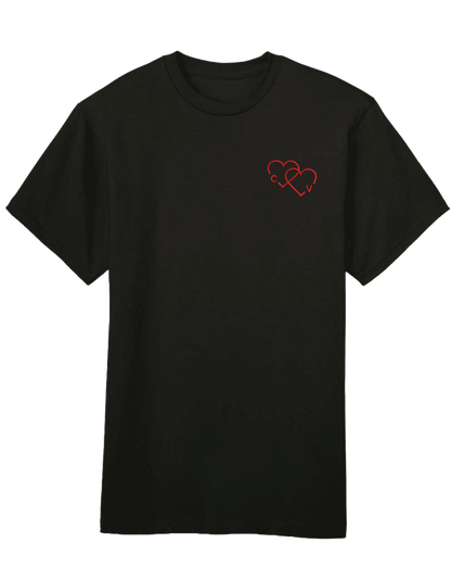 Hearts initiale tricou - Thread Muse