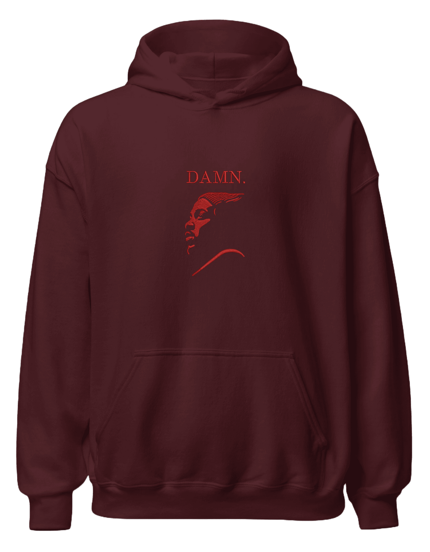 Damn portrait hoodie Kendrick Lamar - Thread Muse