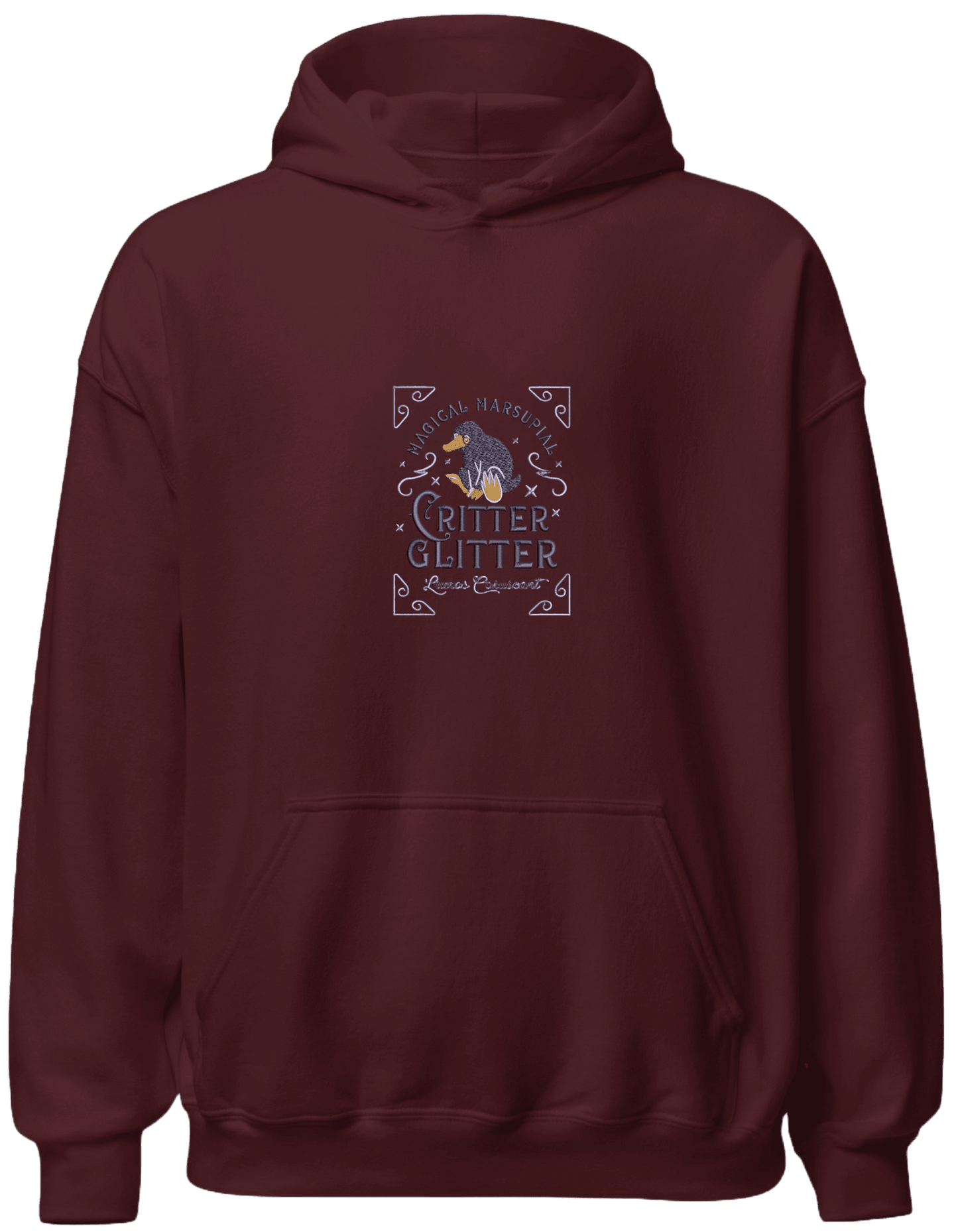 Glitter hoodie Harry Potter - Thread Muse