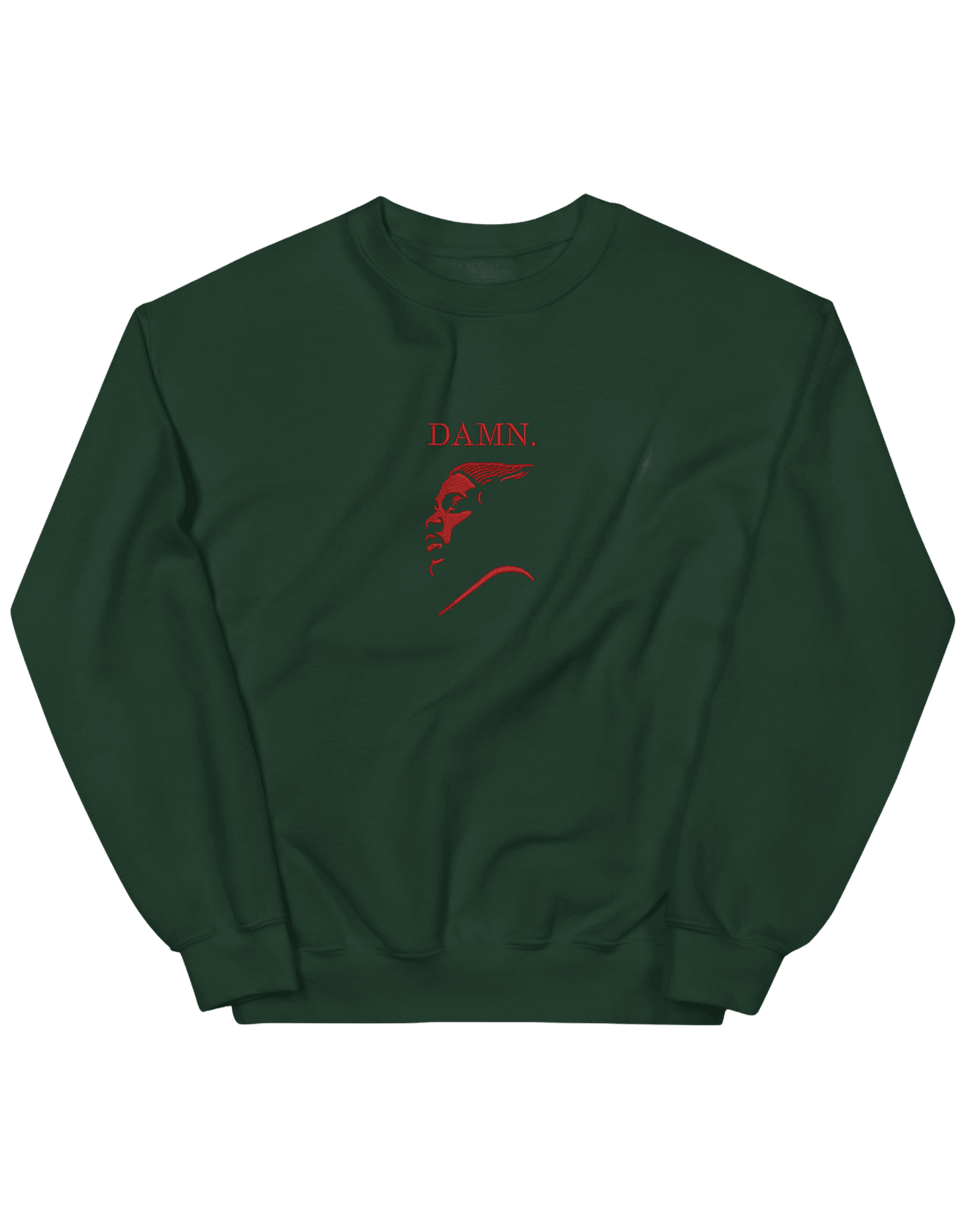 Damn portrait sweatshirt Kendrick Lamar - Thread Muse