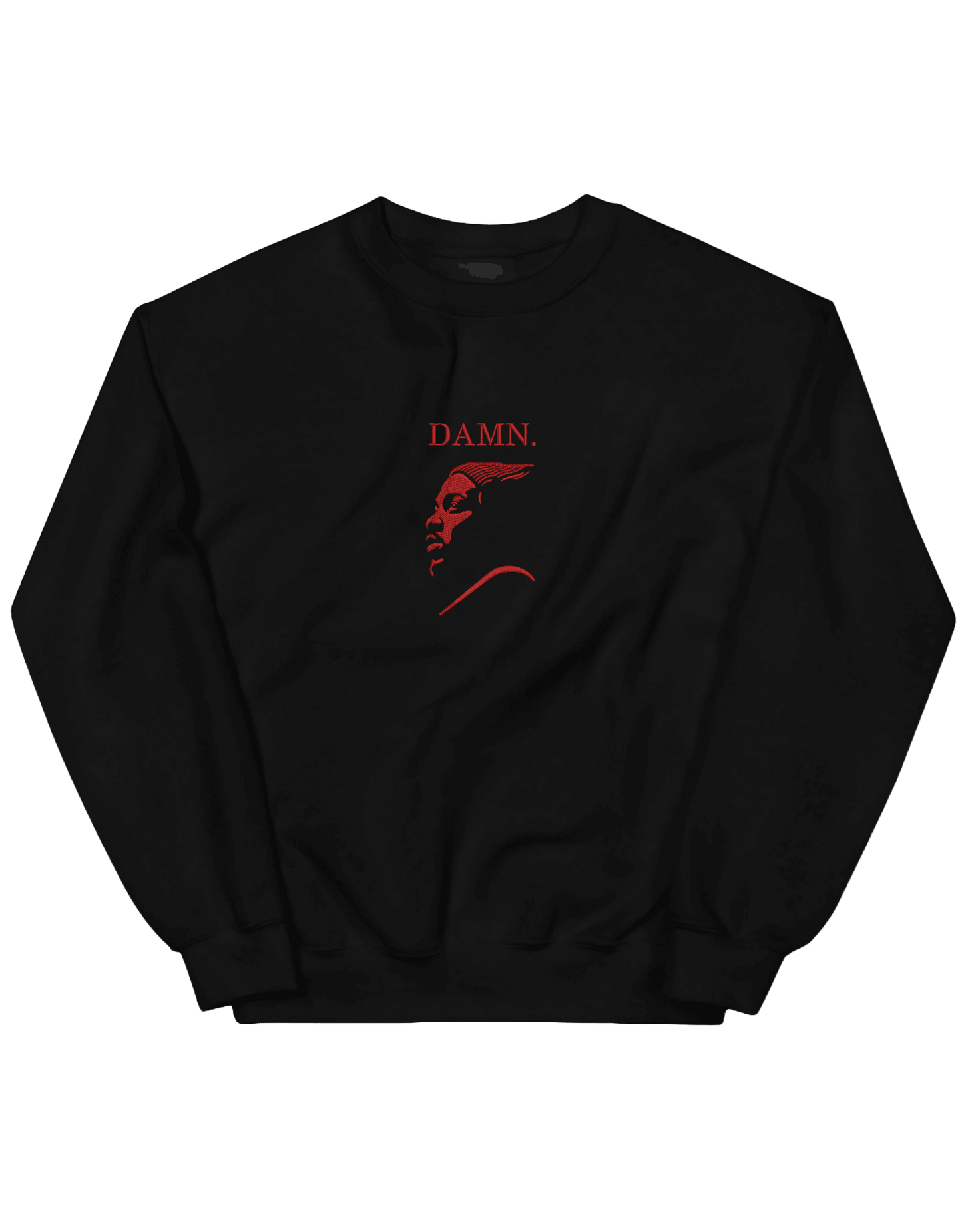 Damn portrait sweatshirt Kendrick Lamar - Thread Muse