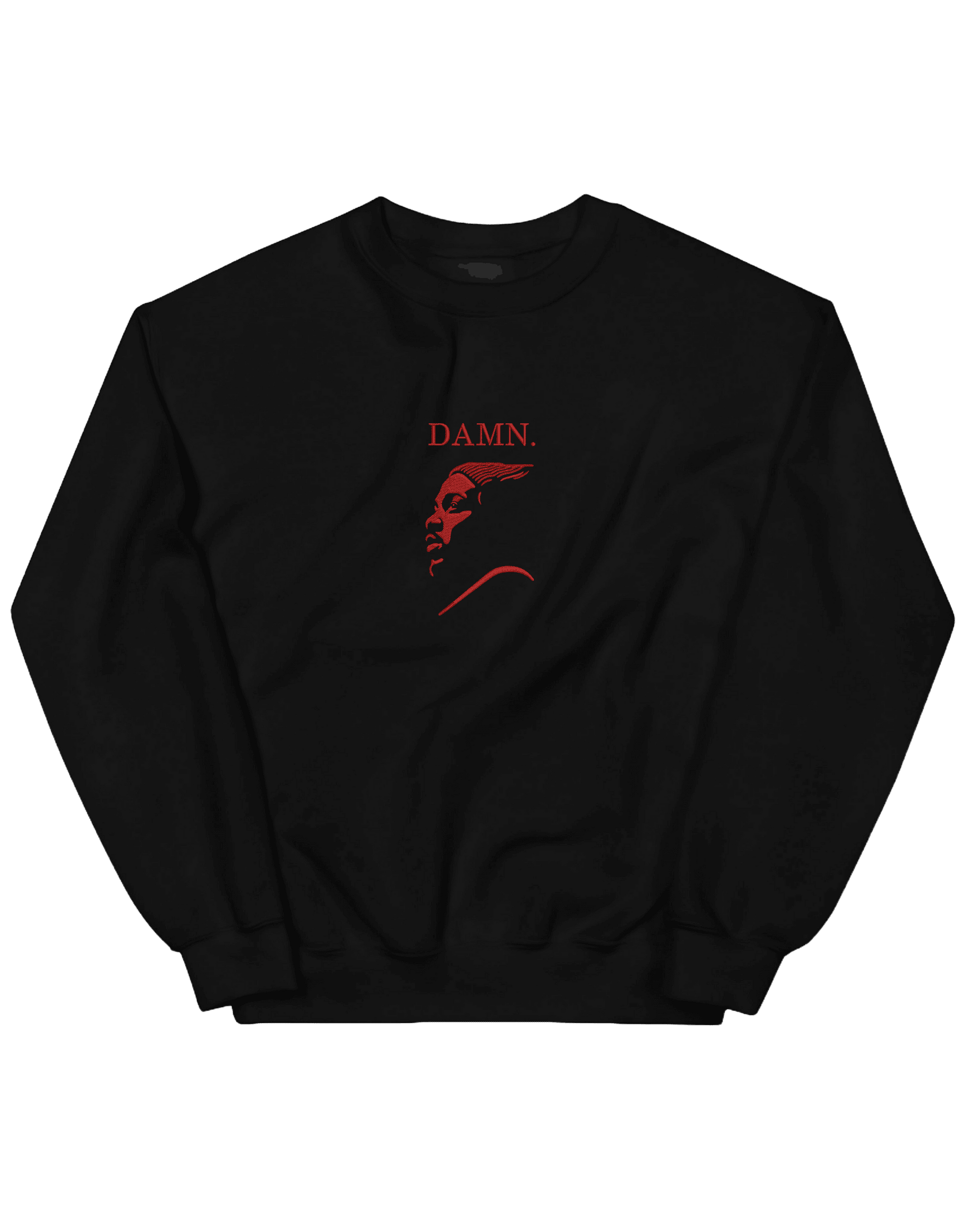 Damn portrait sweatshirt Kendrick Lamar - Thread Muse