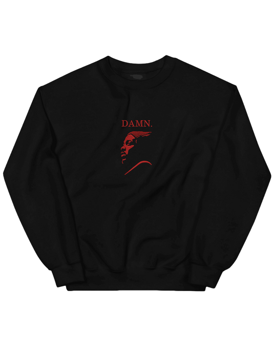 Damn portrait sweatshirt Kendrick Lamar - Thread Muse