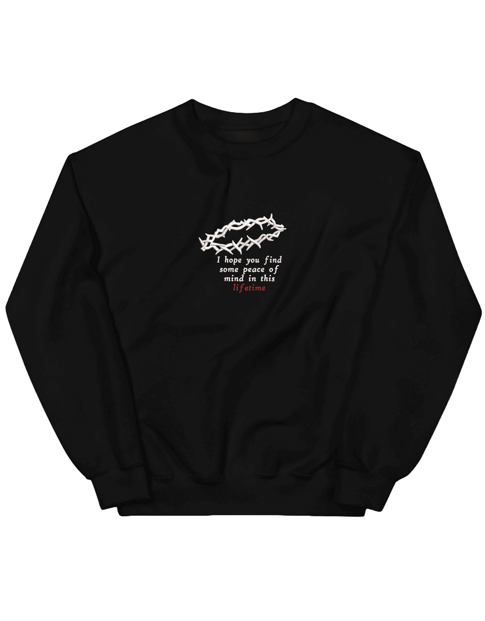 Peace of mind sweatshirt - Thread Muse