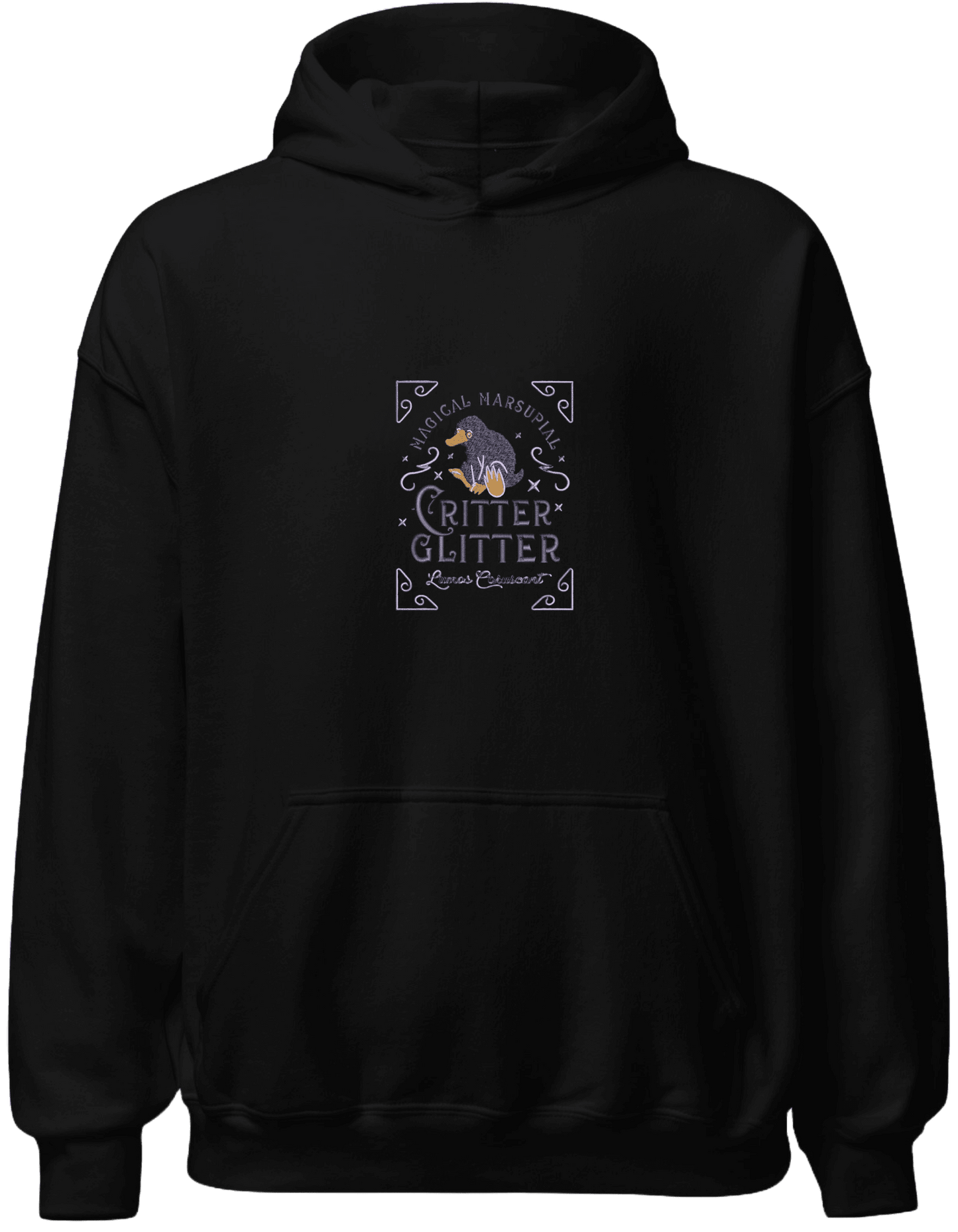 Glitter hoodie Harry Potter - Thread Muse