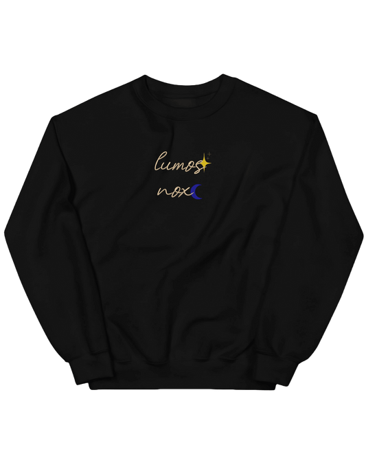 Lumos nox sweatshirt Harry Potter - Thread Muse