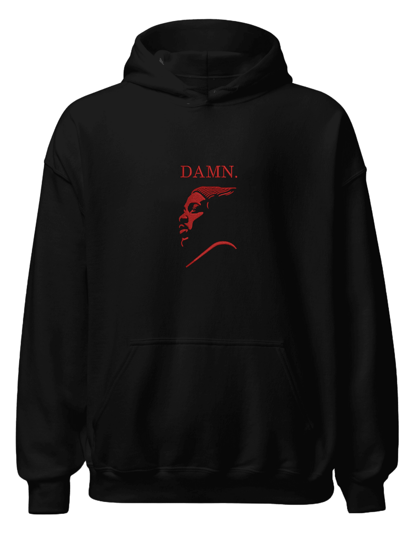 Damn portrait hoodie Kendrick Lamar - Thread Muse