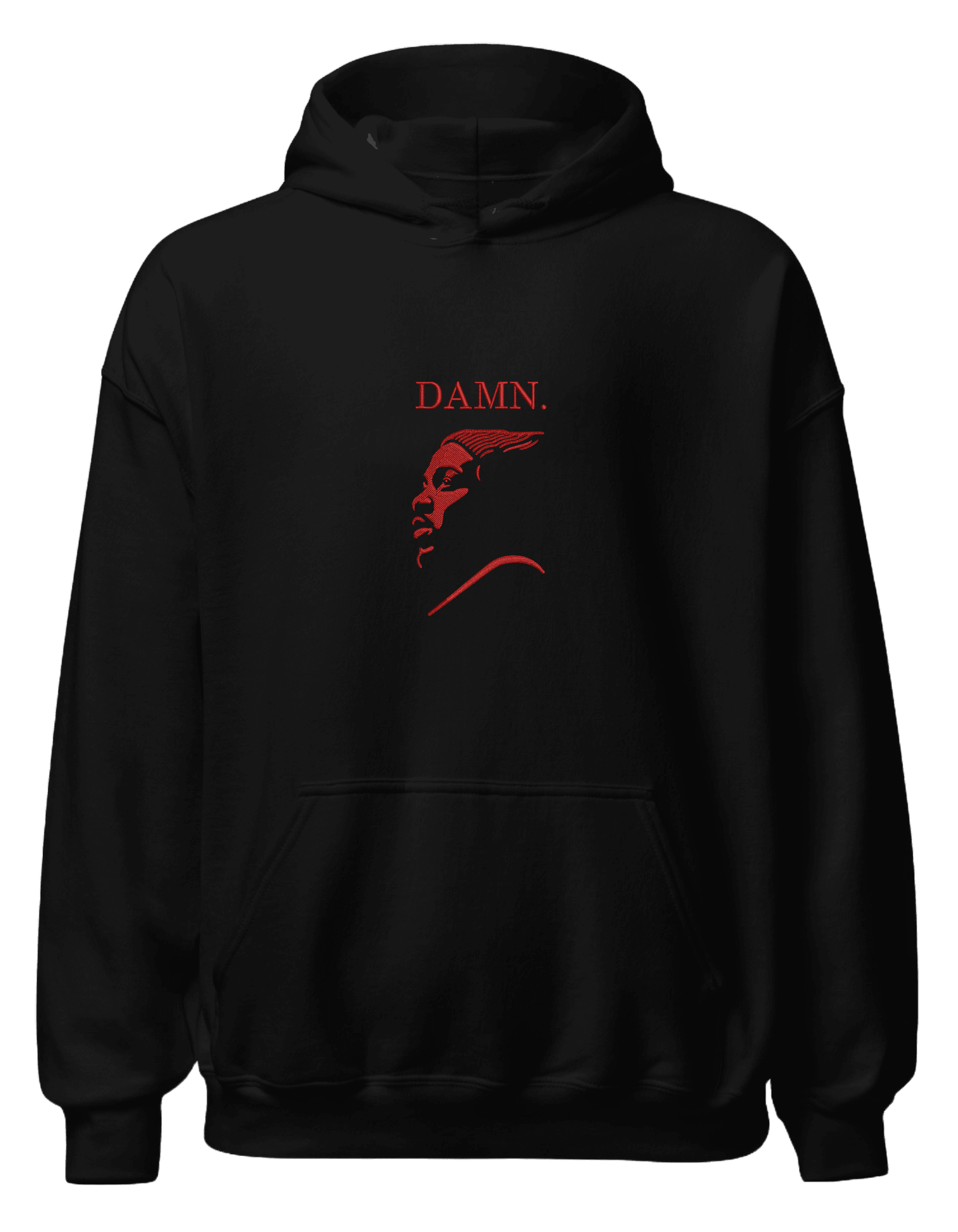 Damn portrait hoodie Kendrick Lamar - Thread Muse
