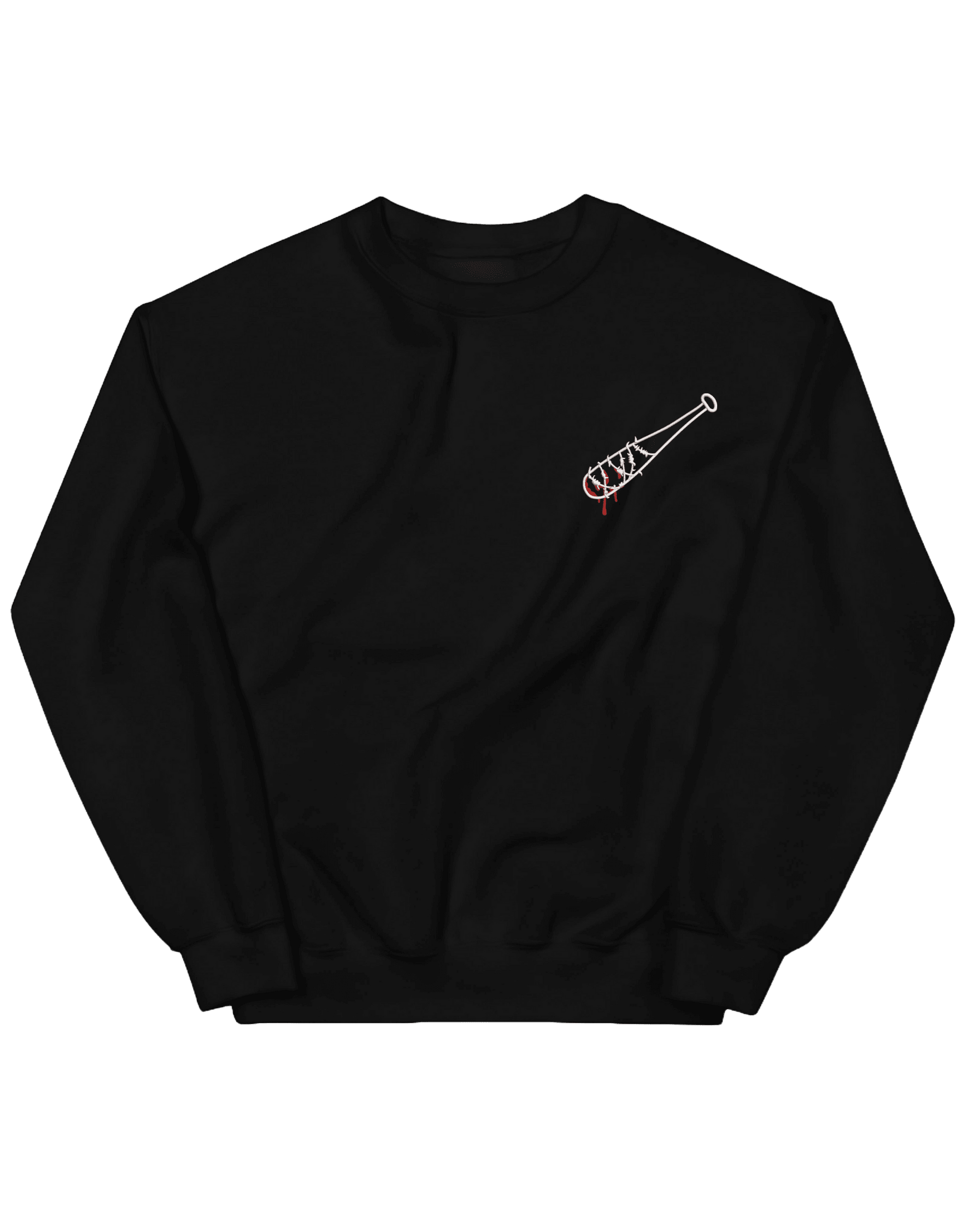 Bloody bat sweatshirt The Walking Dead - Thread Muse