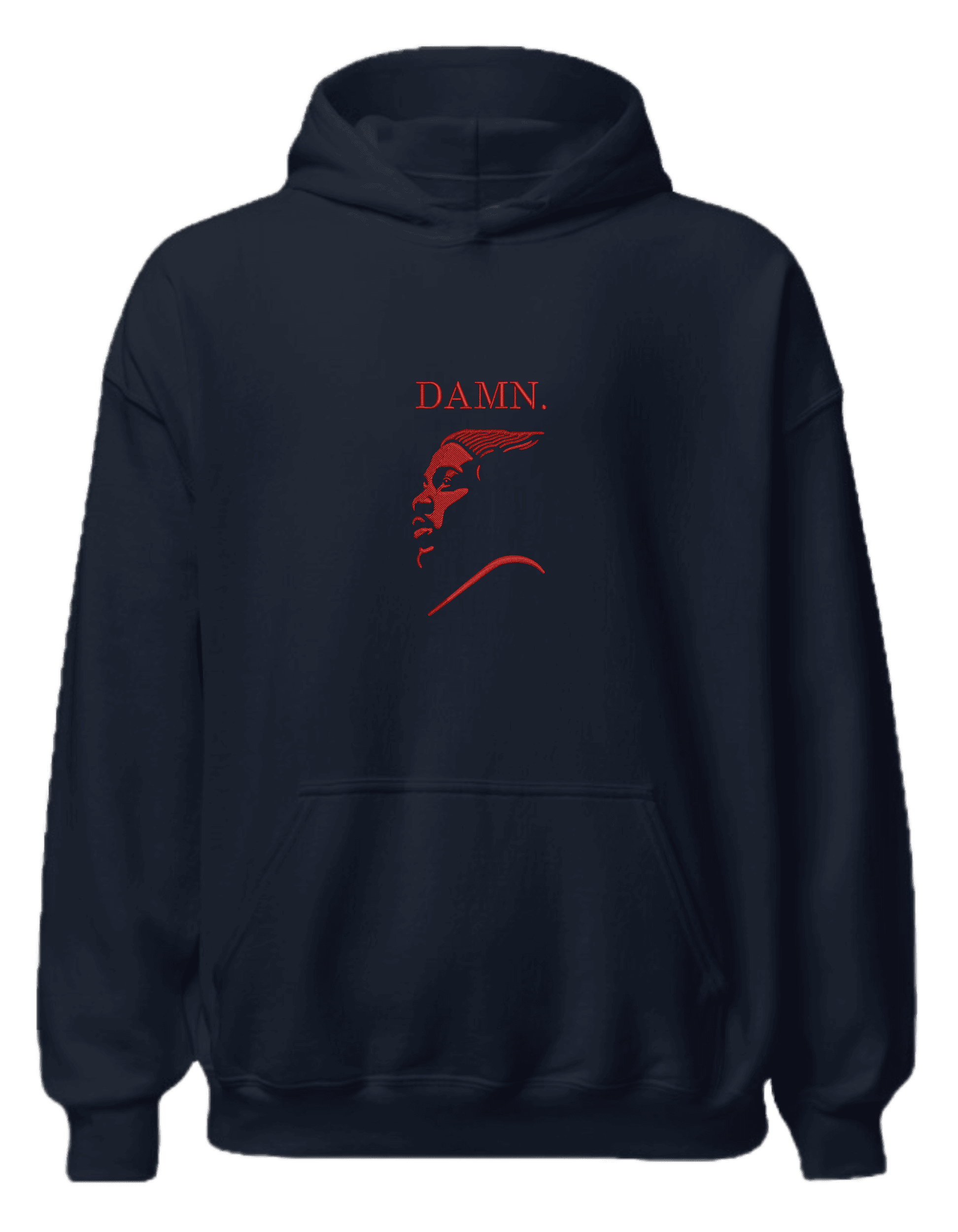 Damn portrait hoodie Kendrick Lamar - Thread Muse