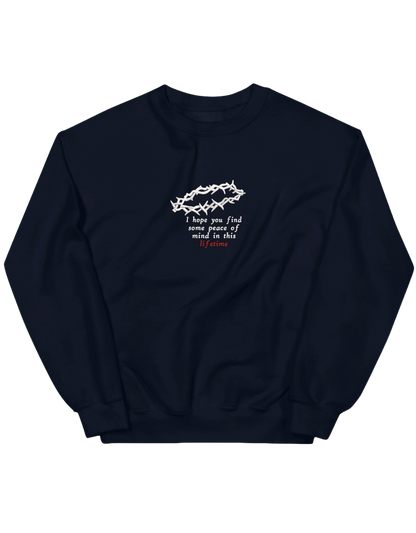 Peace of mind sweatshirt - Thread Muse