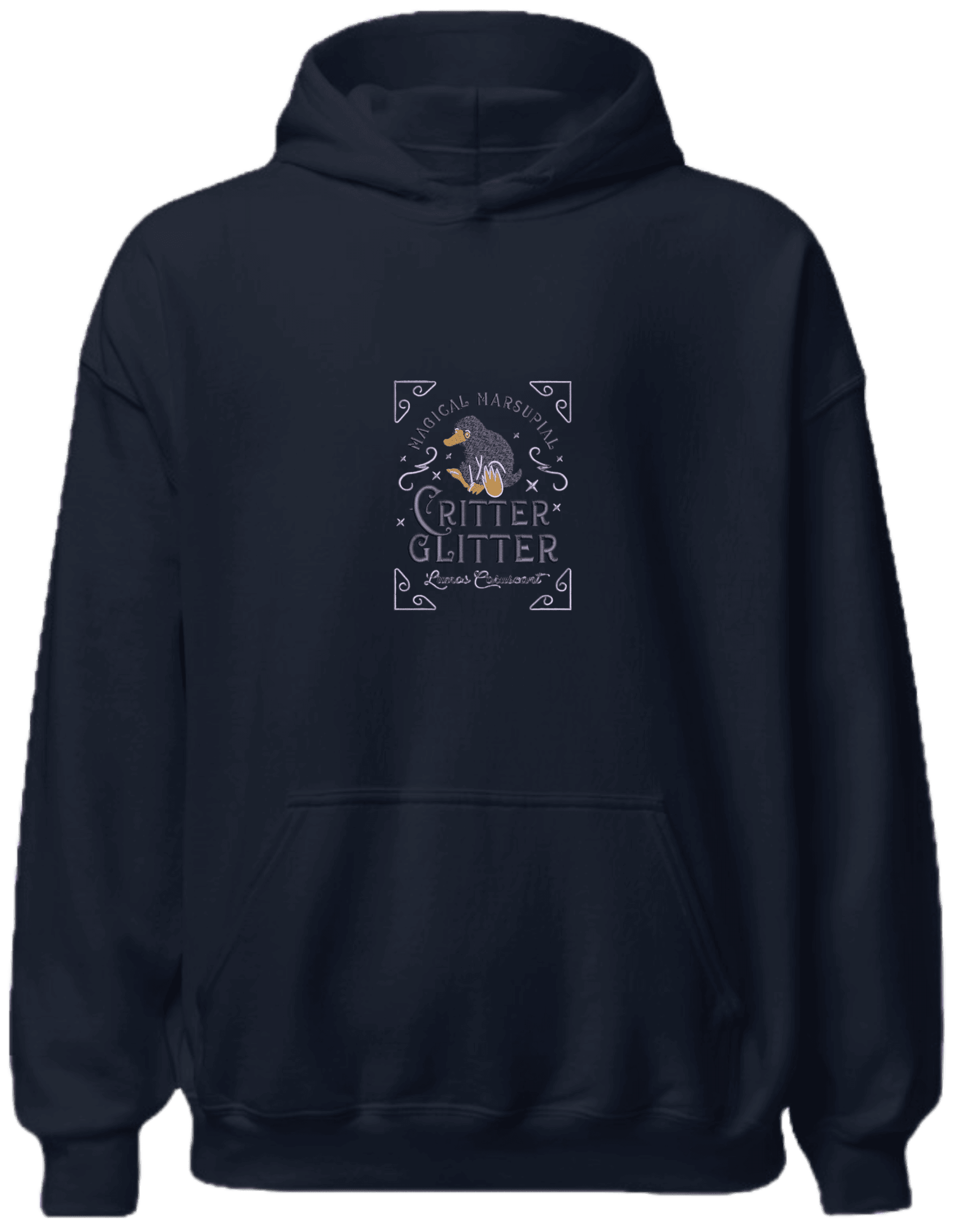 Glitter hoodie Harry Potter - Thread Muse