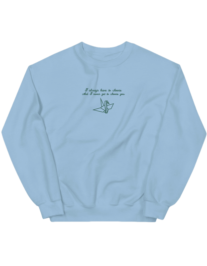 Choose you sweatshirt Manacled bookish - Thread Muse