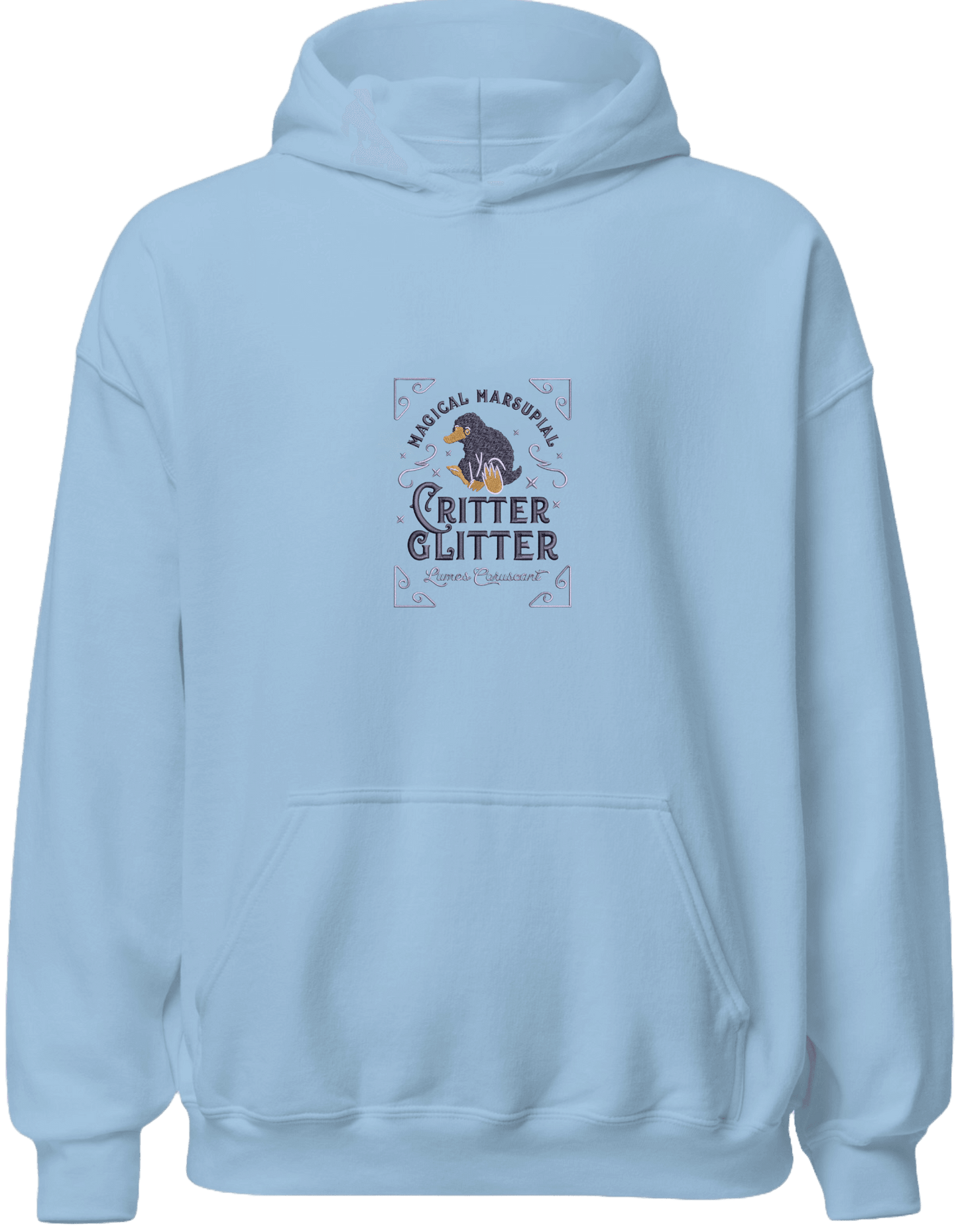 Glitter hoodie Harry Potter - Thread Muse