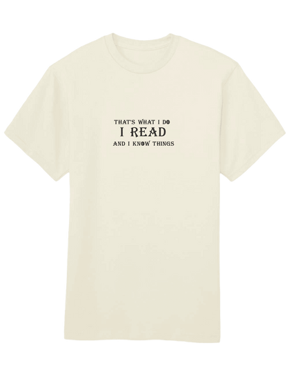 I know things tricou Game of Thrones - Thread Muse