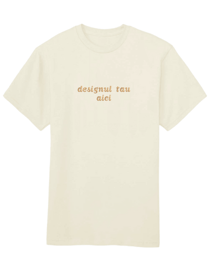 Custom design grafic tricou - Thread Muse