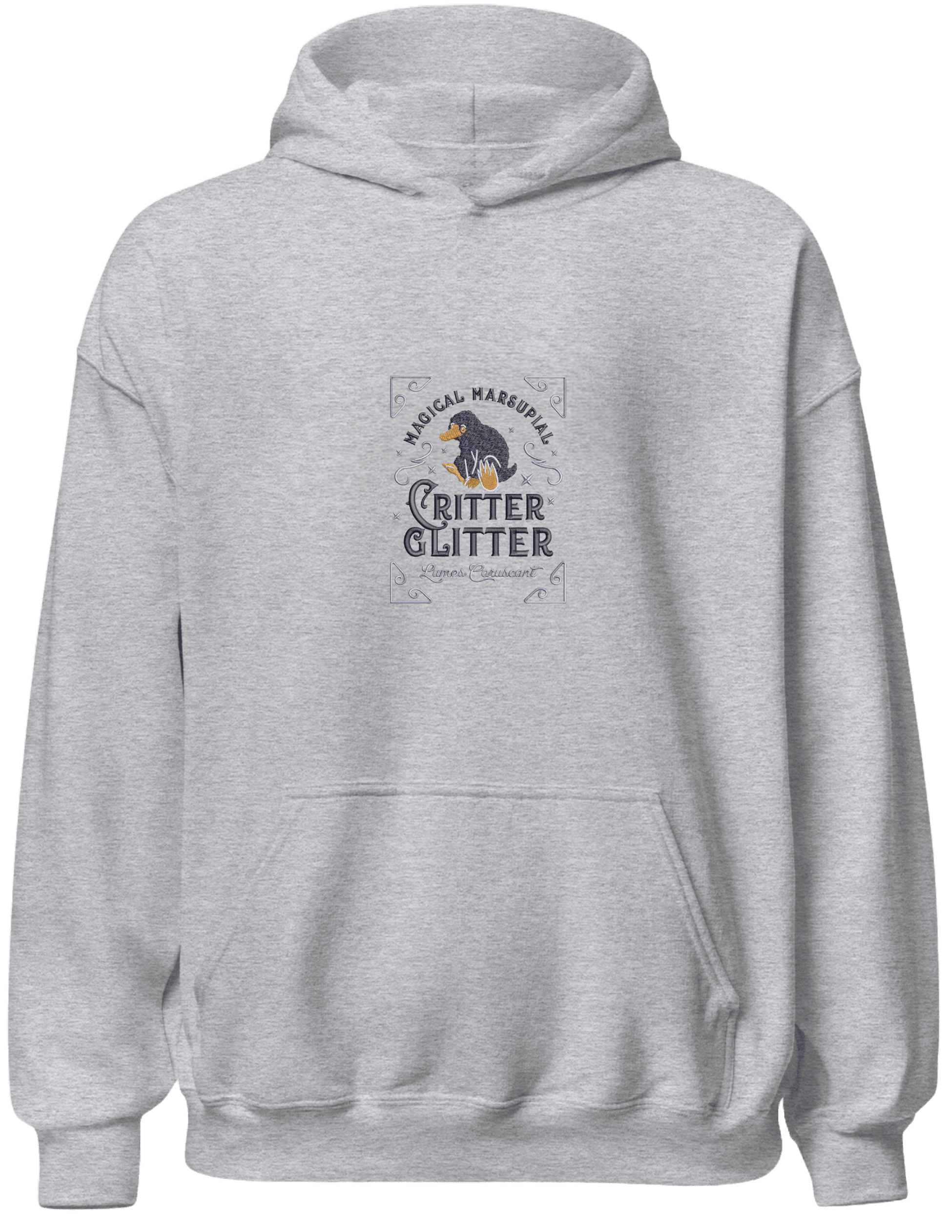 Glitter hoodie Harry Potter - Thread Muse