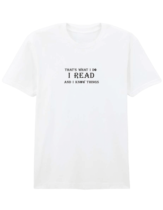 I know things tricou Game of Thrones - Thread Muse