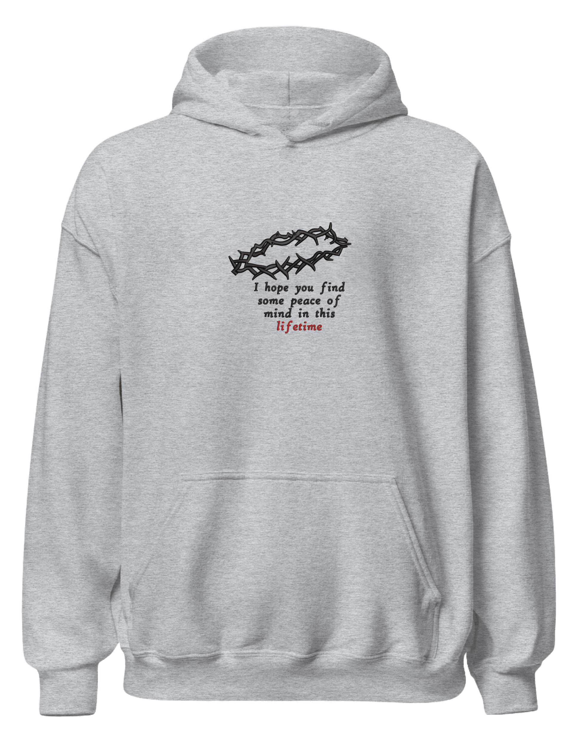 Peace of mind hoodie - Thread Muse