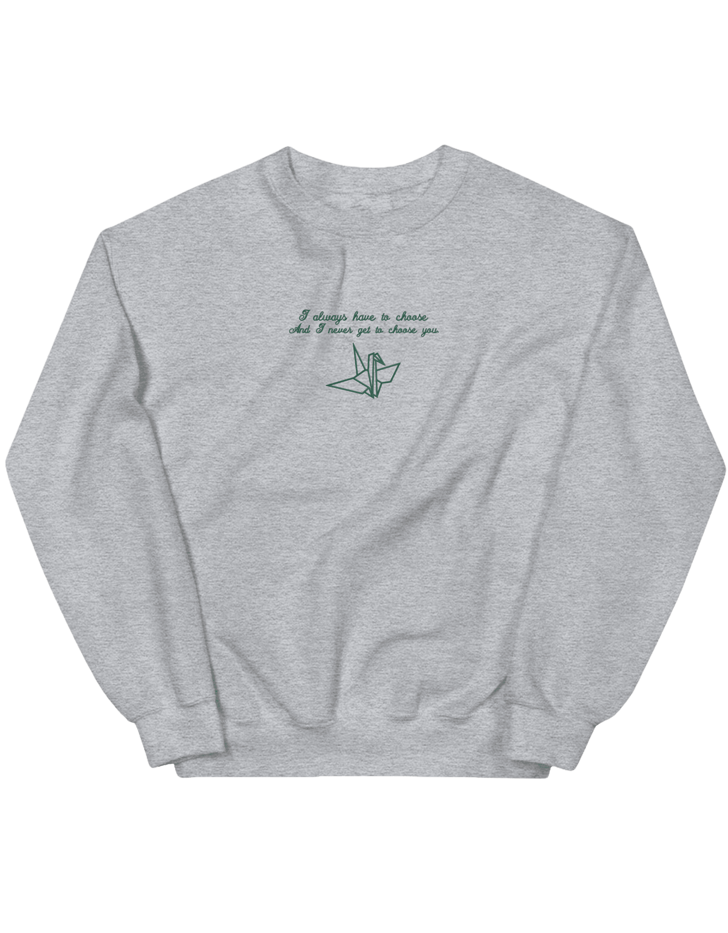 Choose you sweatshirt Manacled bookish - Thread Muse