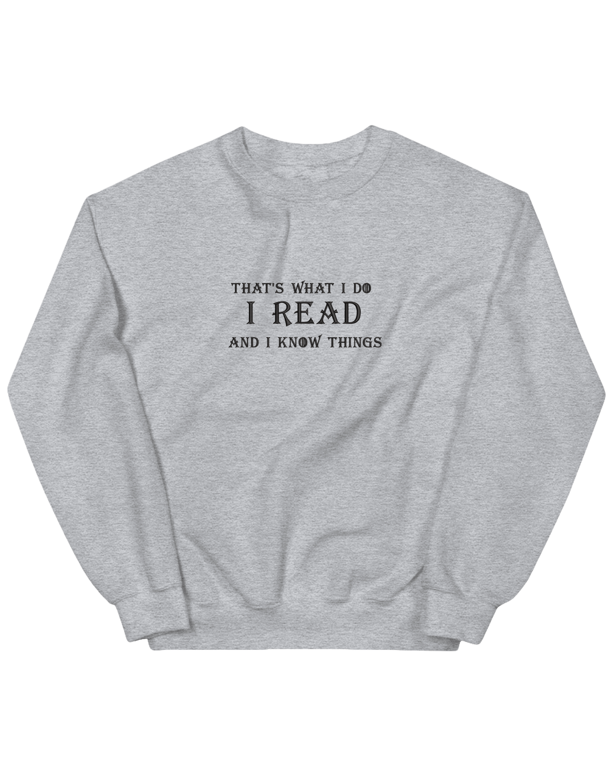 I know things sweatshirt Game of Thrones - Thread Muse