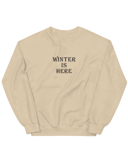 Winter is here sweatshirt Game of Thrones - Thread Muse