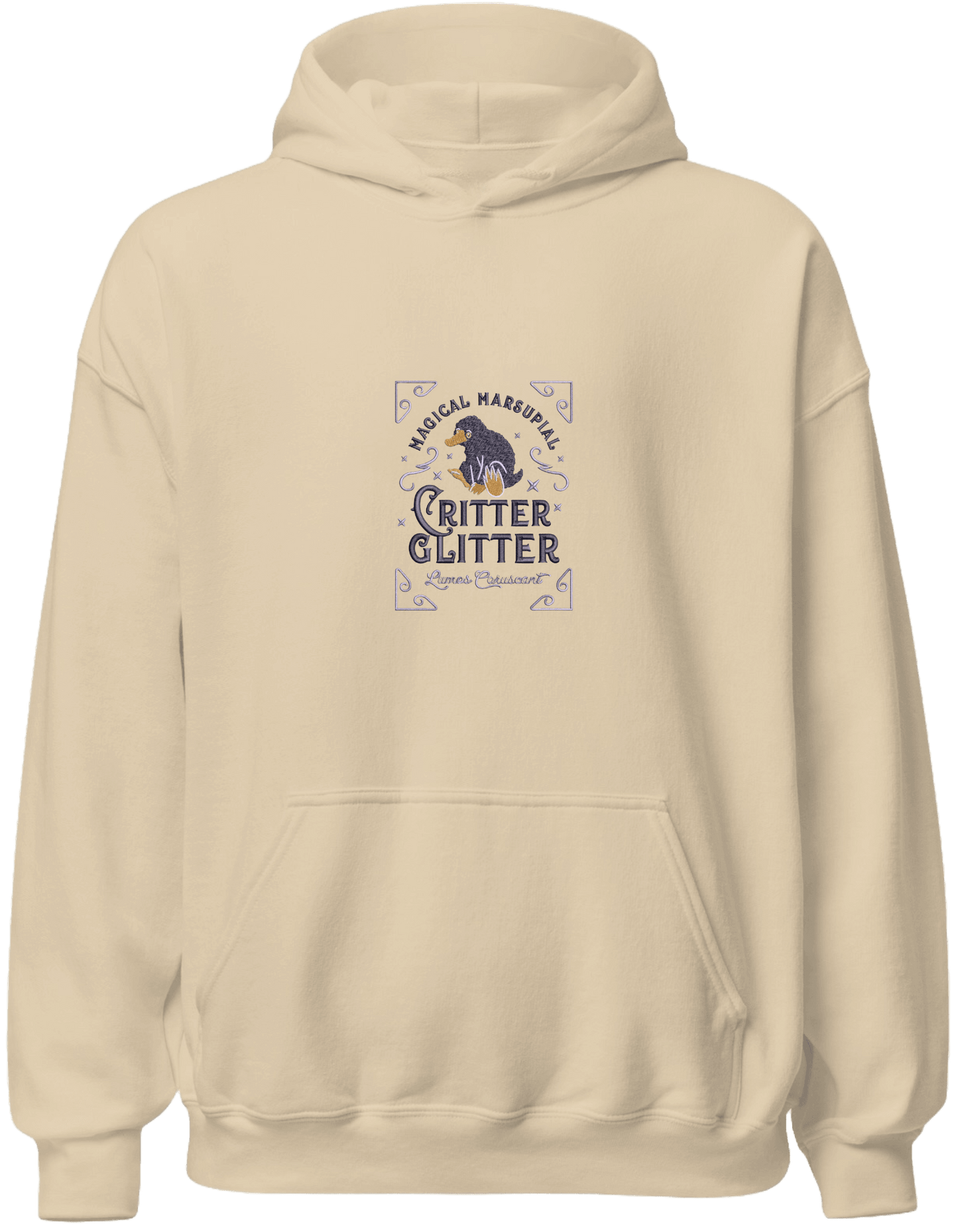 Glitter hoodie Harry Potter - Thread Muse