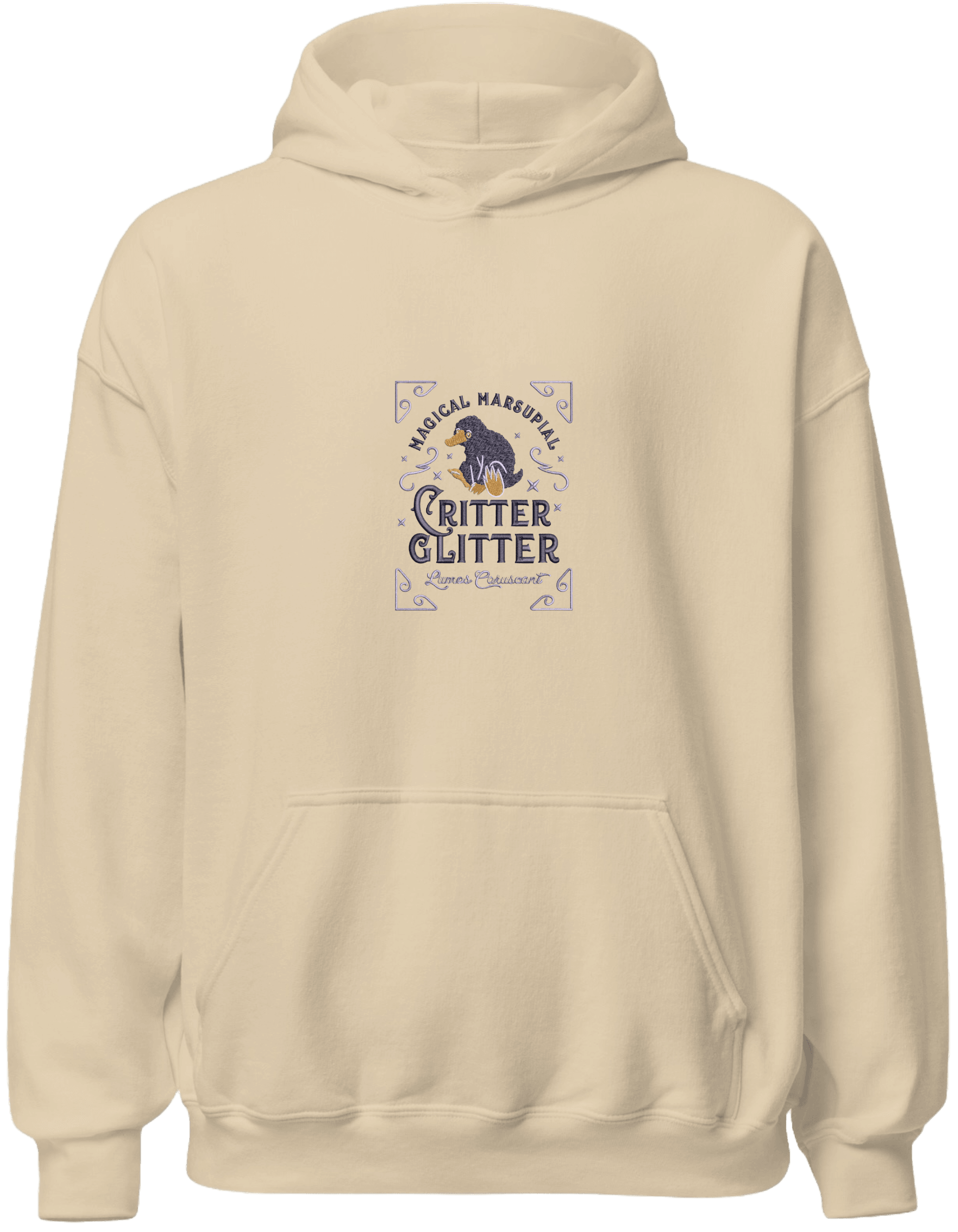 Glitter hoodie Harry Potter - Thread Muse