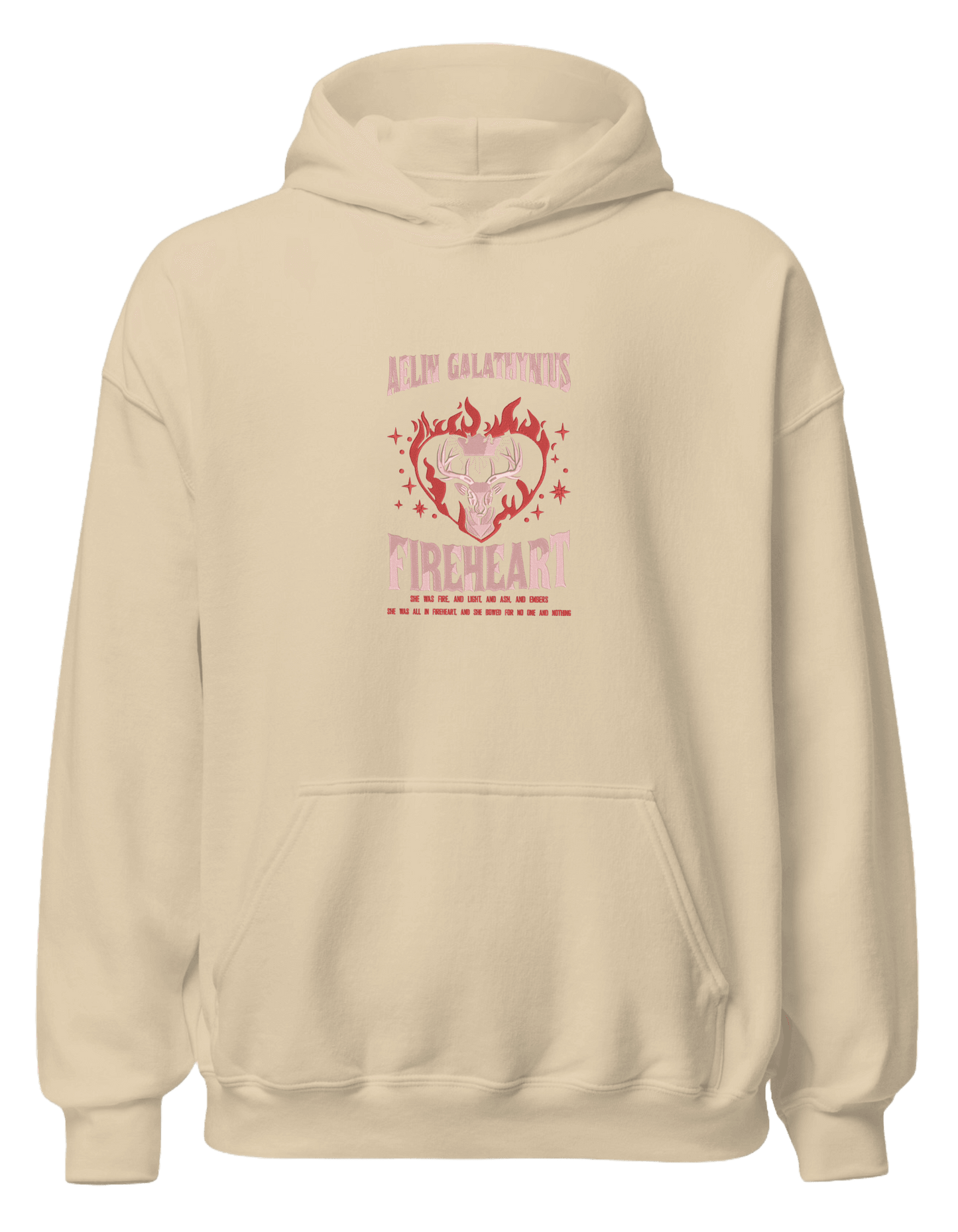 Aelin hoodie Throne of Glass - Thread Muse