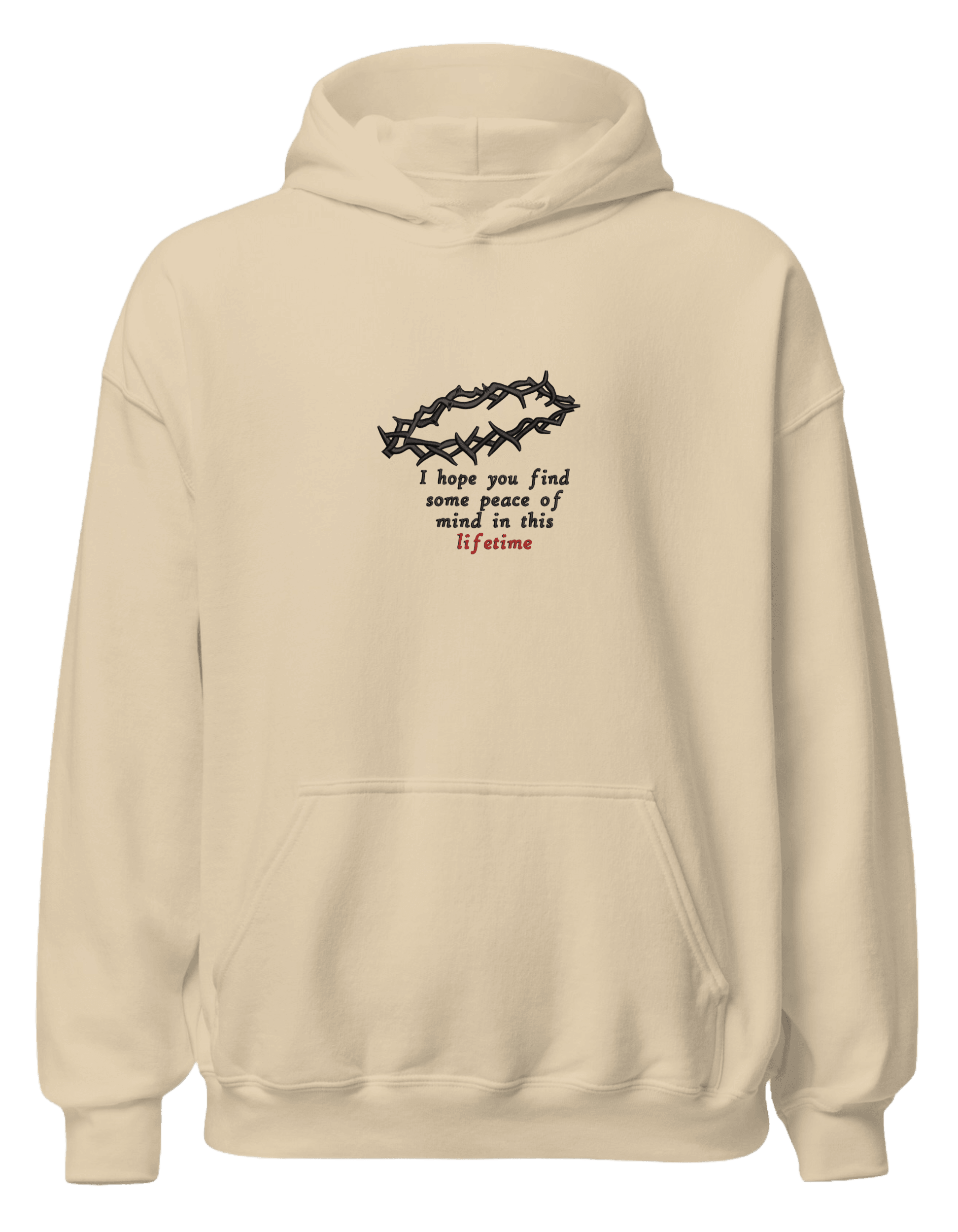 Peace of mind hoodie - Thread Muse