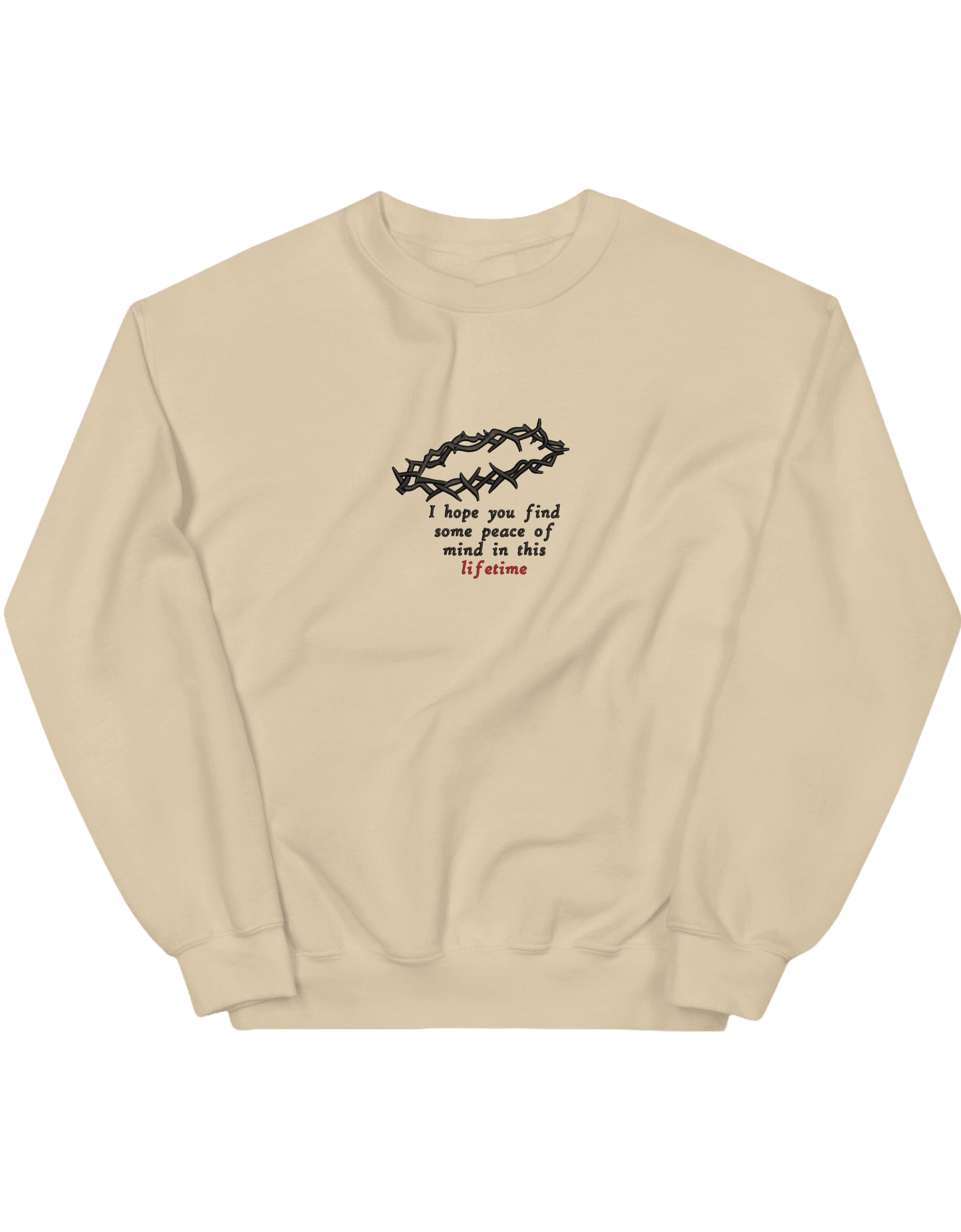 Peace of mind sweatshirt - Thread Muse