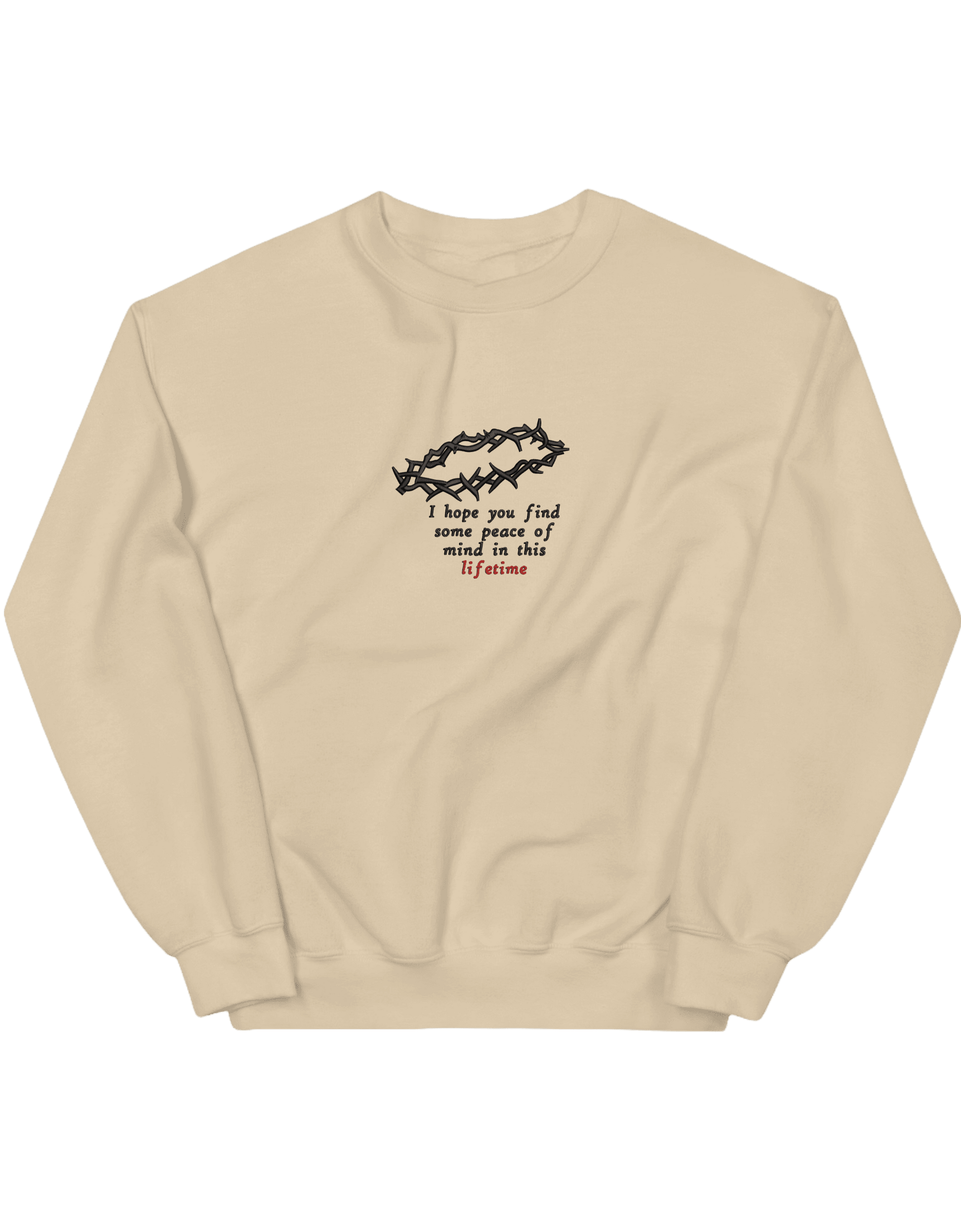 Peace of mind sweatshirt - Thread Muse