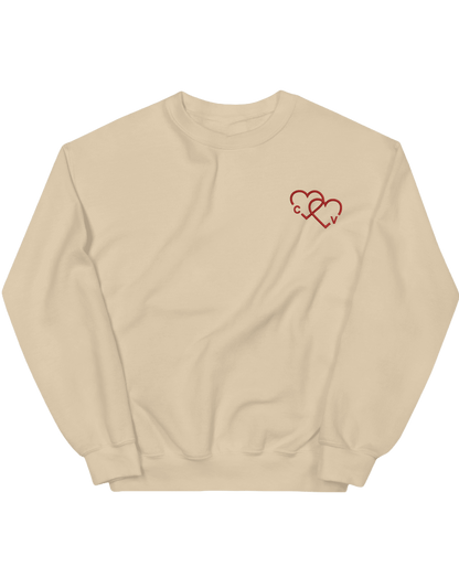 Hearts initiale sweatshirt - Thread Muse