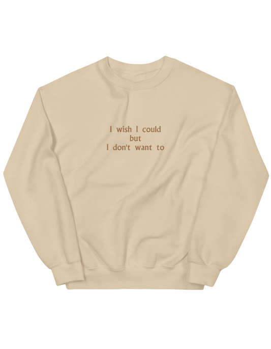 I wish I could sweatshirt Friends - Thread Muse