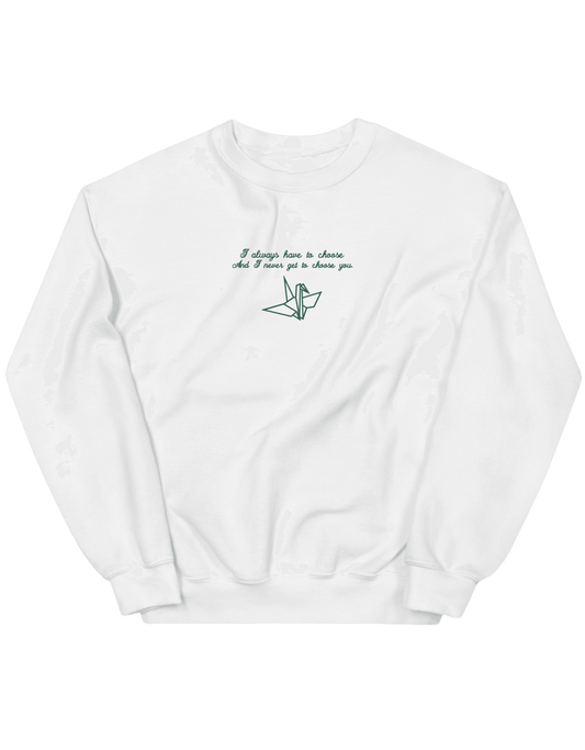 Choose you sweatshirt Manacled bookish - Thread Muse