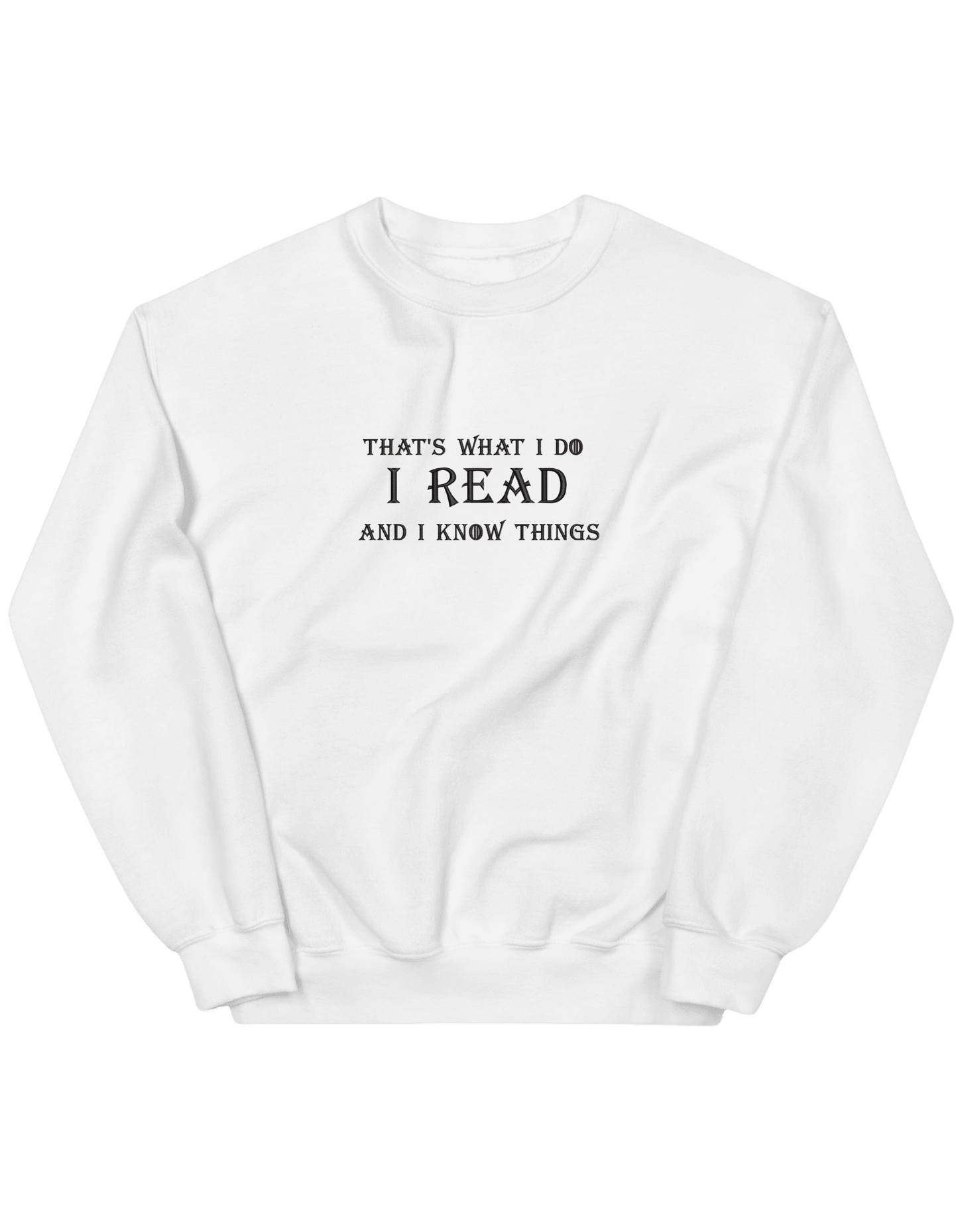 I know things sweatshirt Game of Thrones - Thread Muse