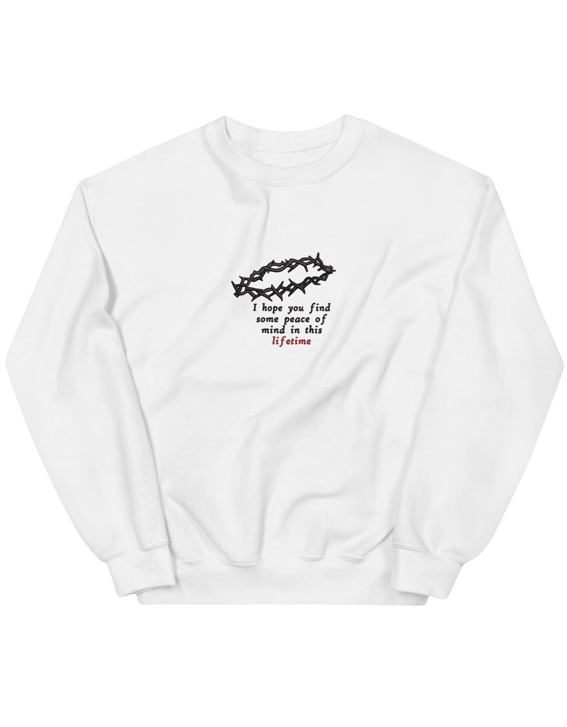 Peace of mind sweatshirt - Thread Muse