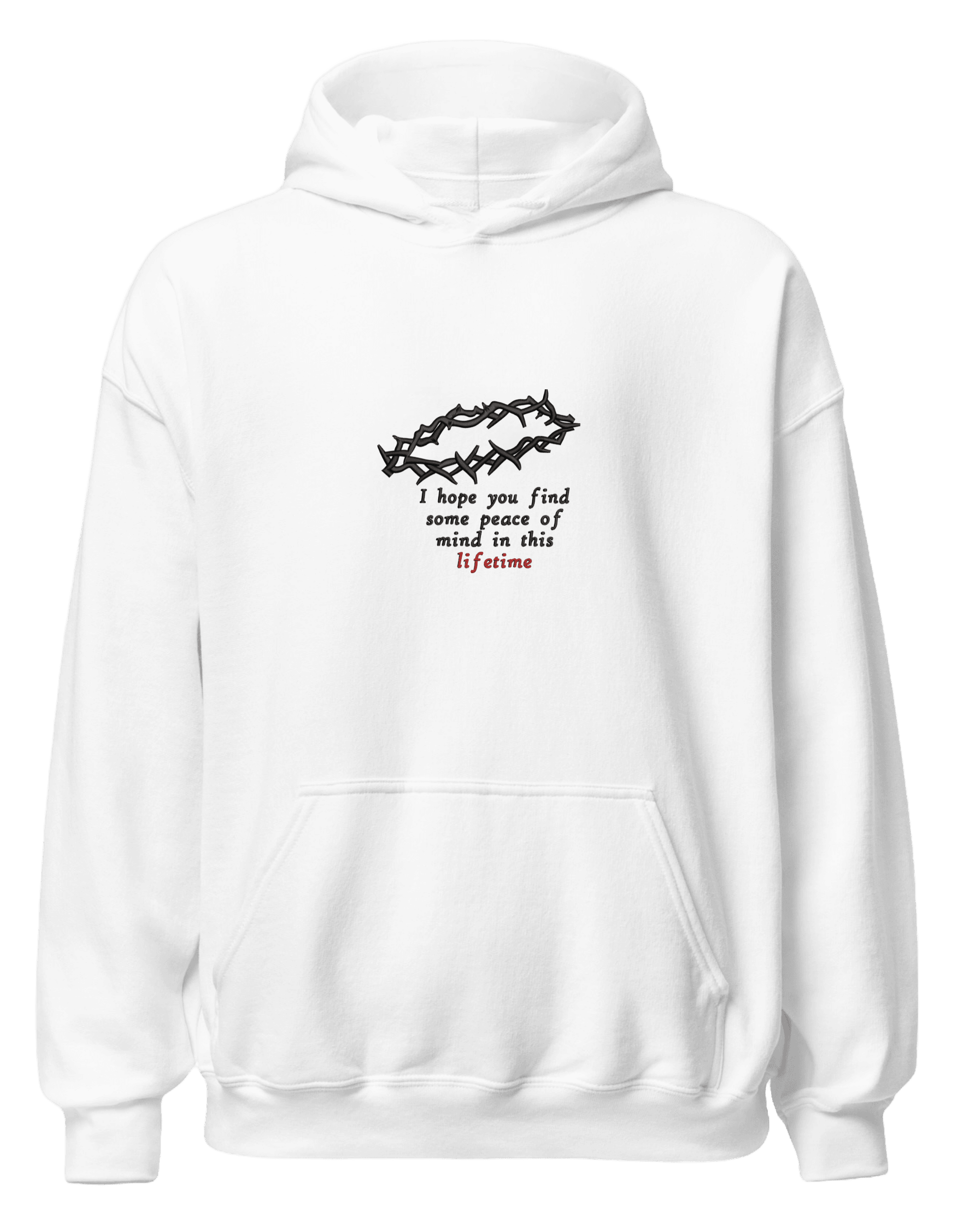 Peace of mind hoodie - Thread Muse