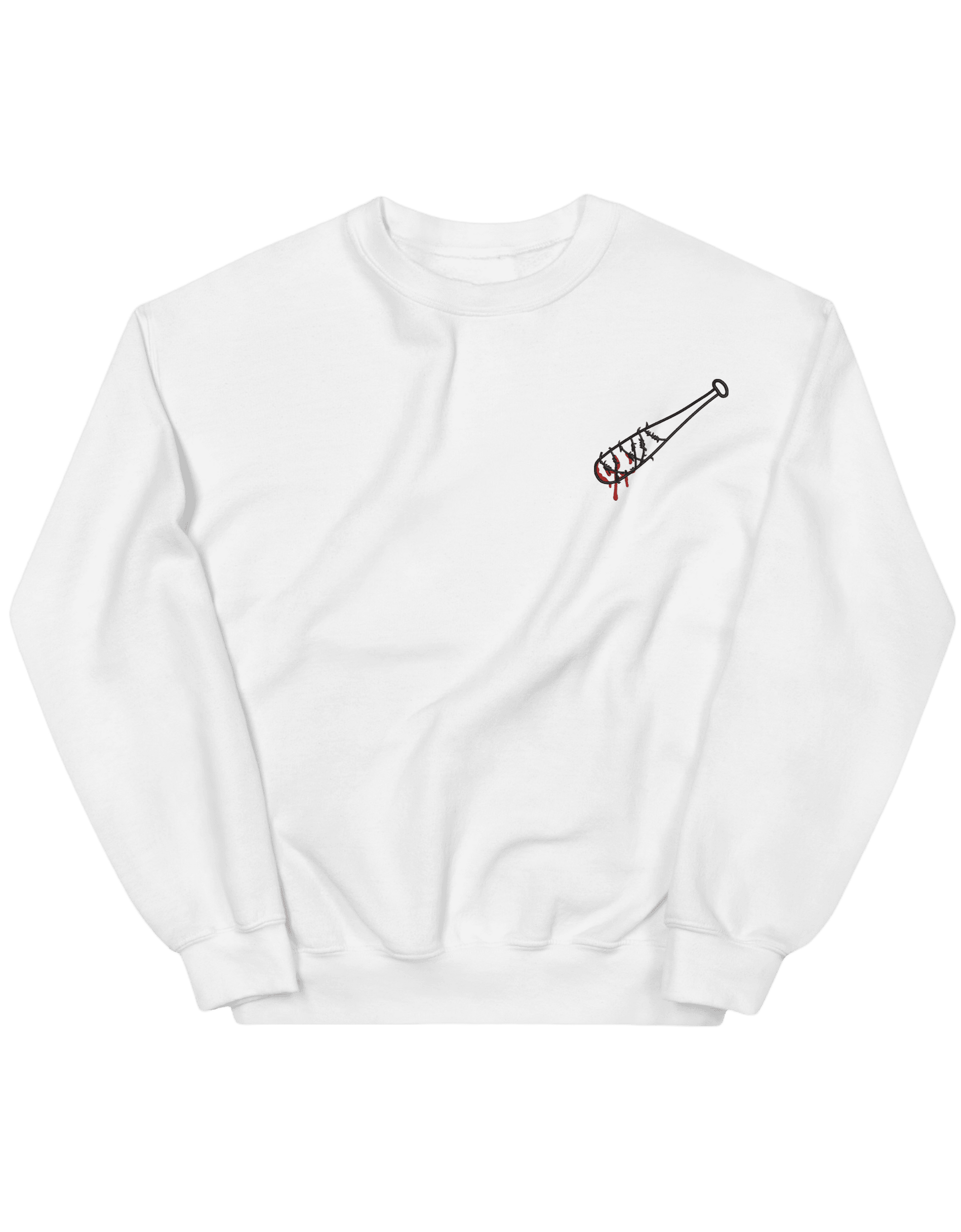 Bloody bat sweatshirt The Walking Dead - Thread Muse