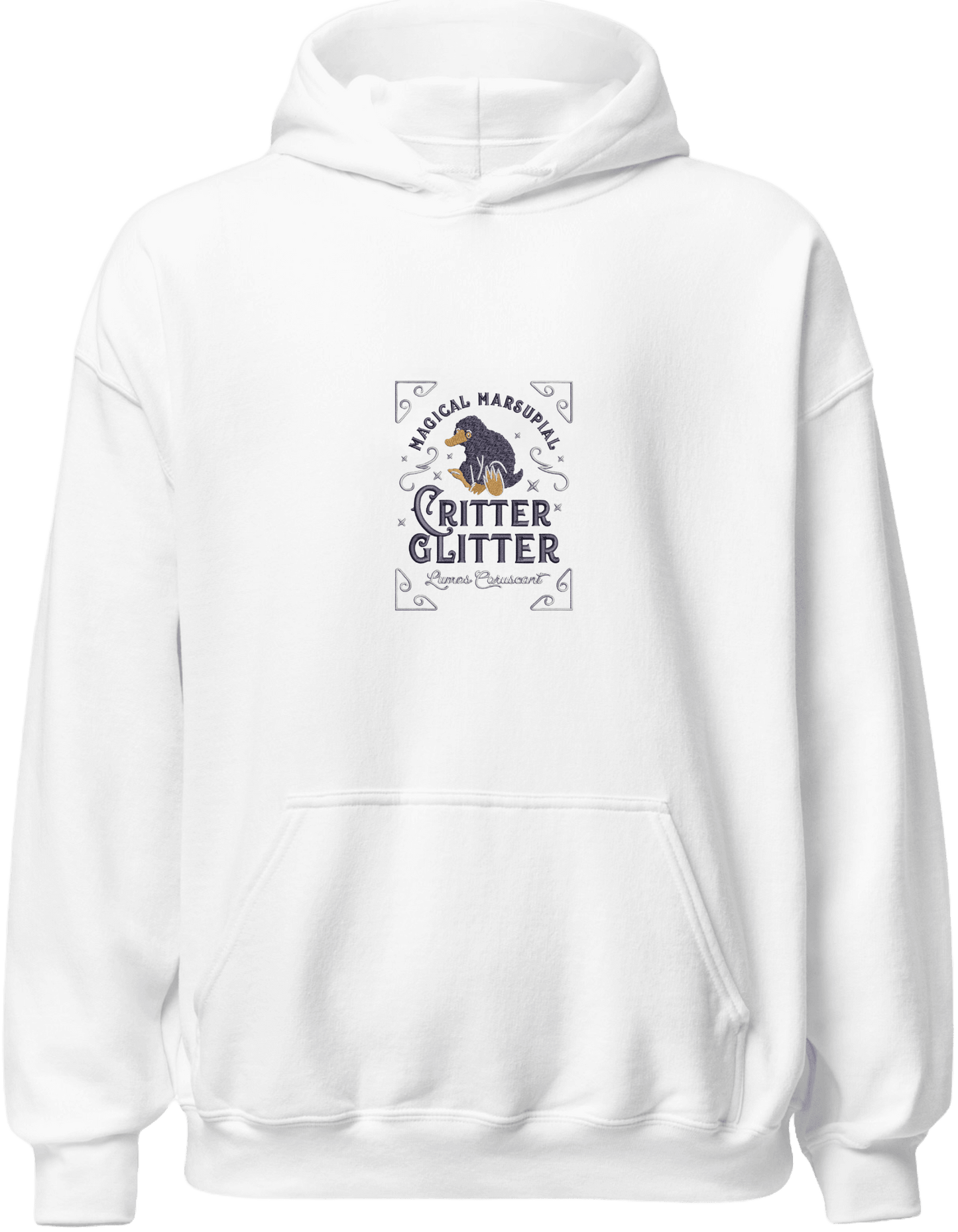 Glitter hoodie Harry Potter - Thread Muse