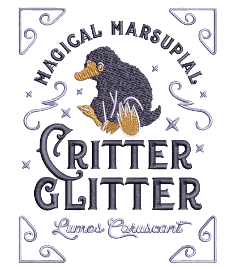Glitter sweatshirt Harry Potter - Thread Muse