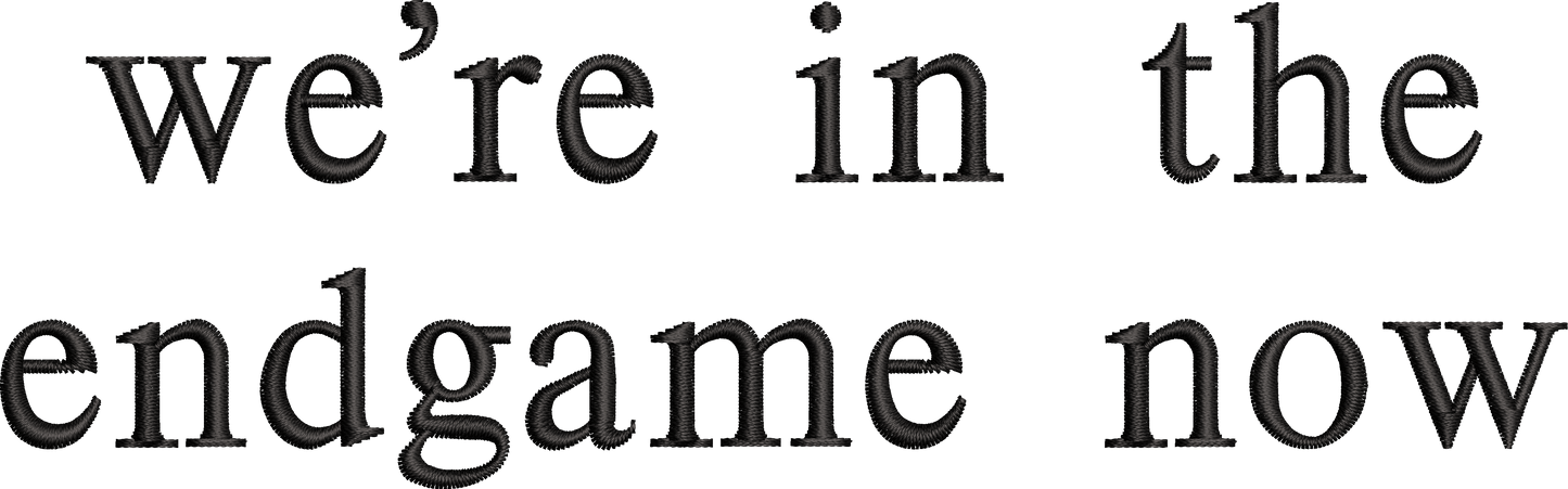 Endgame hoodie - Thread Muse